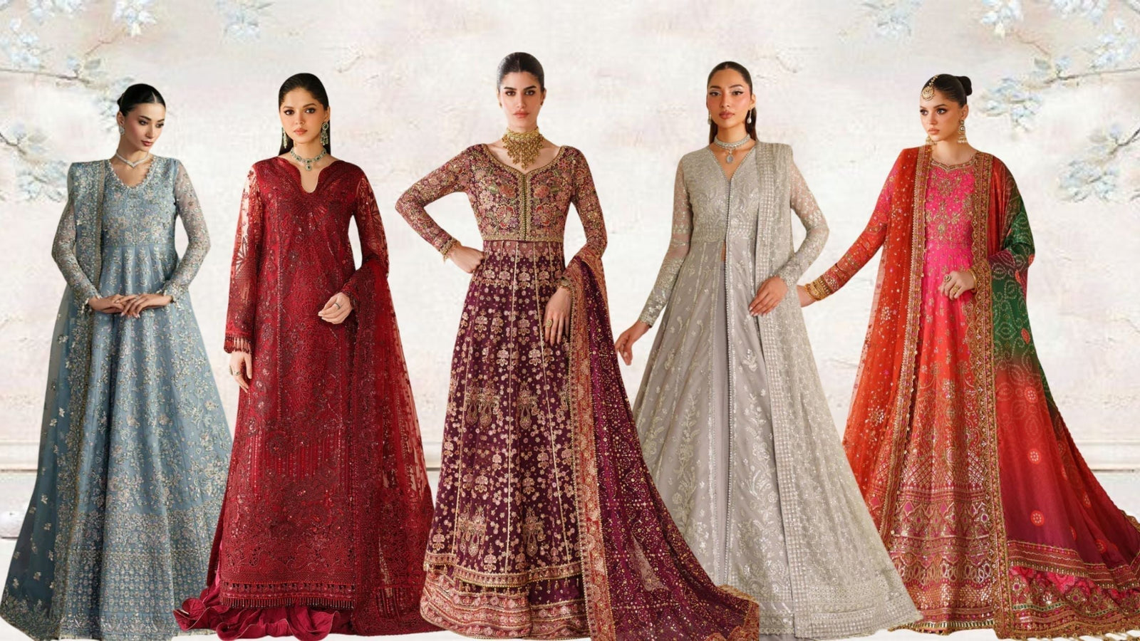 Shop Luxury Pakistani Bridal Lehengas