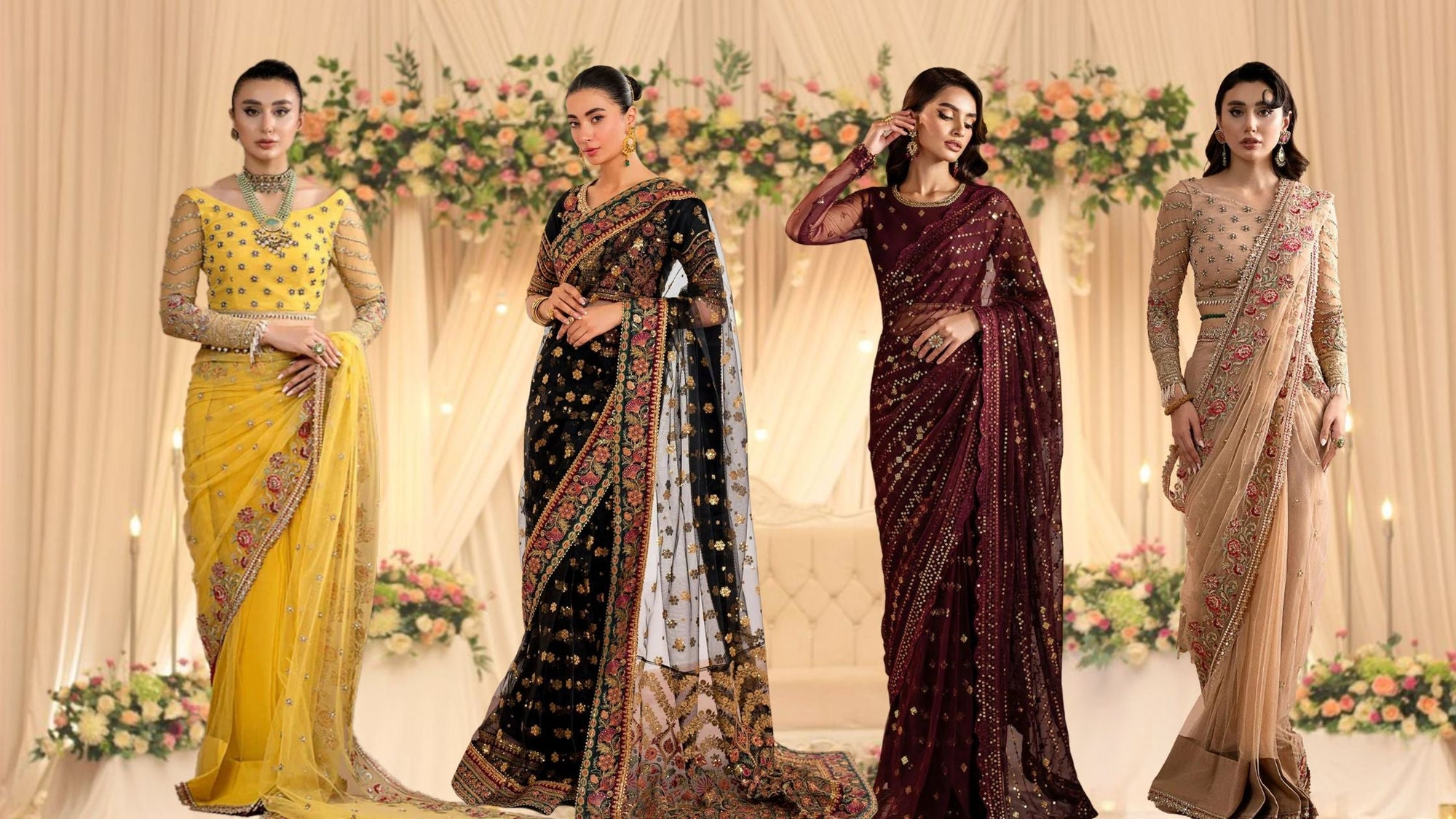 Stunning Pakistani Bridal Sarees: Embrace Timeless Elegance