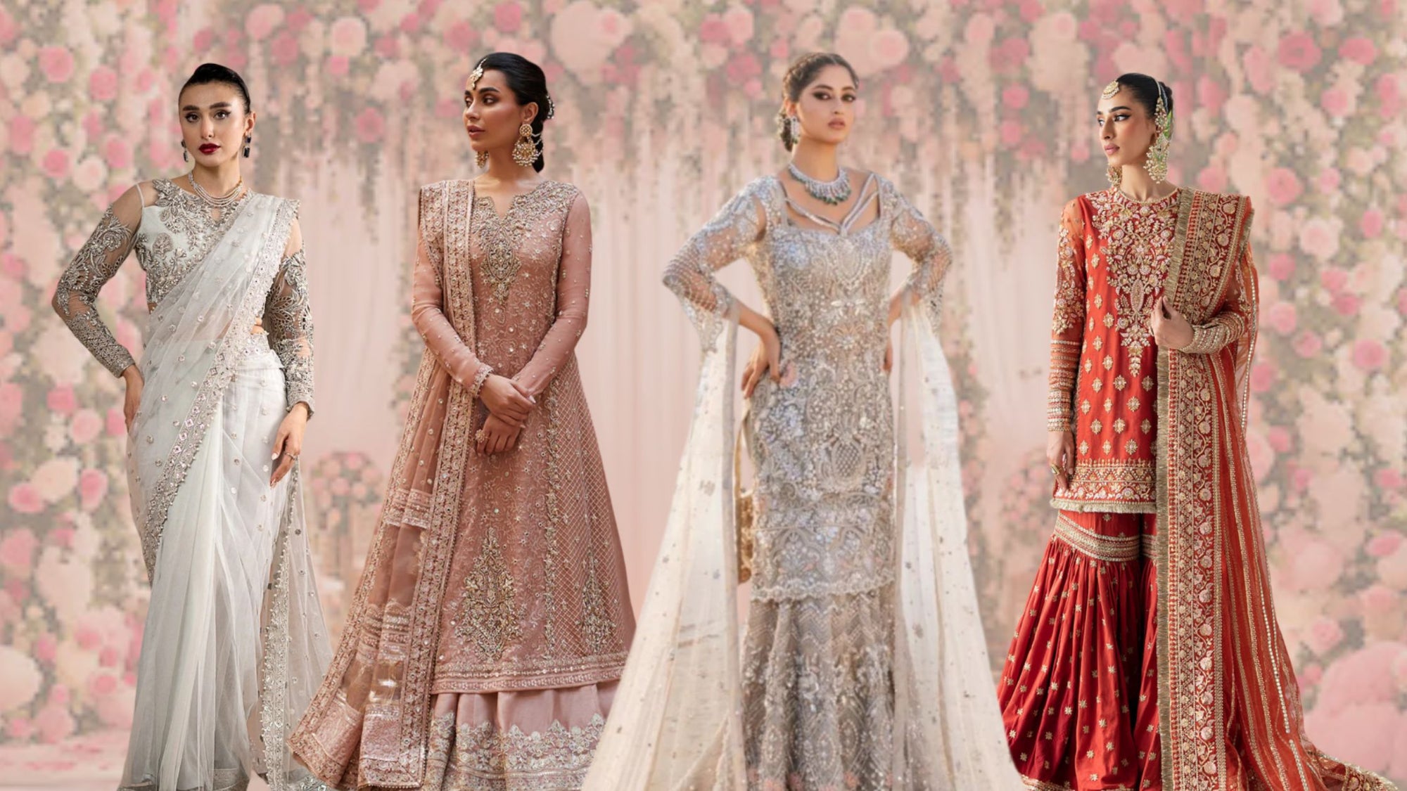 designer pakistani wedding outfits