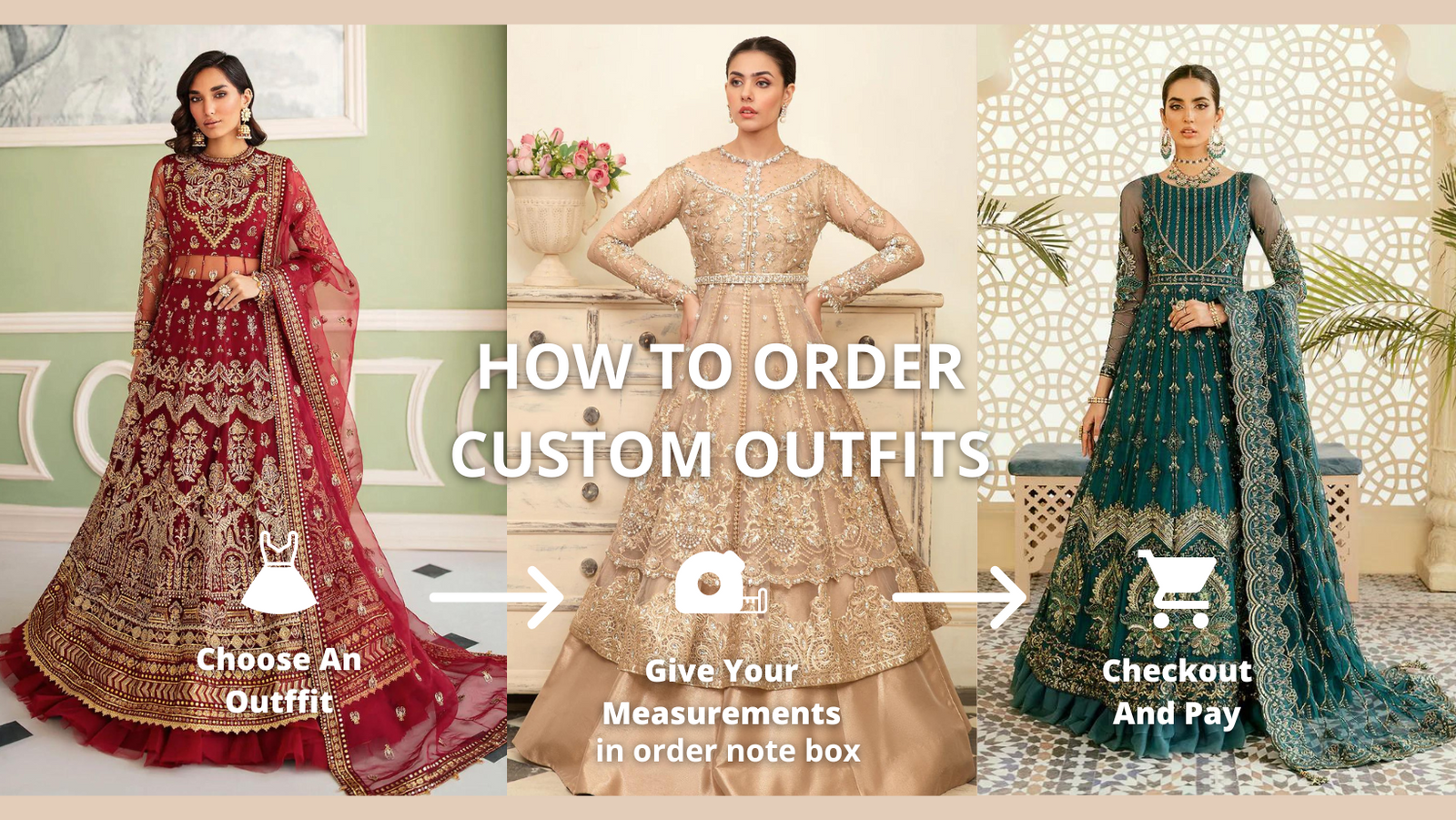 Pakistani & Indian Party Dress online shop from Classy Corner  website