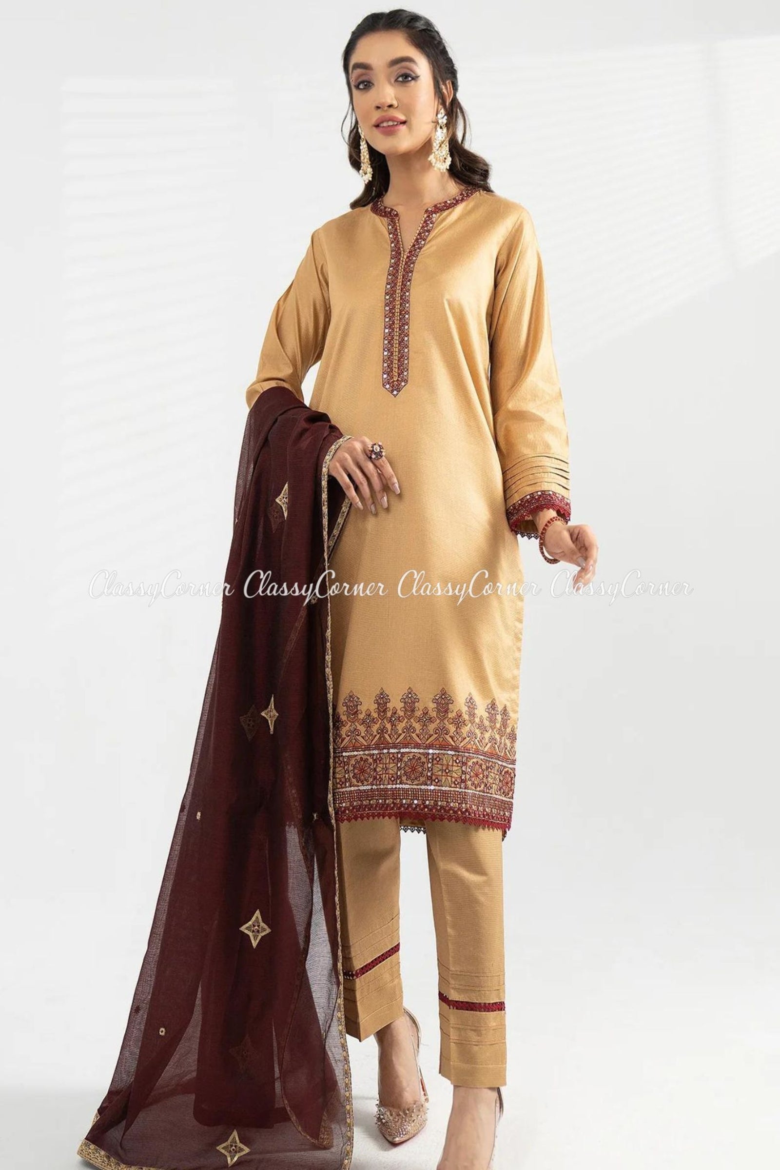 women's formal wear for pakistani wedding 