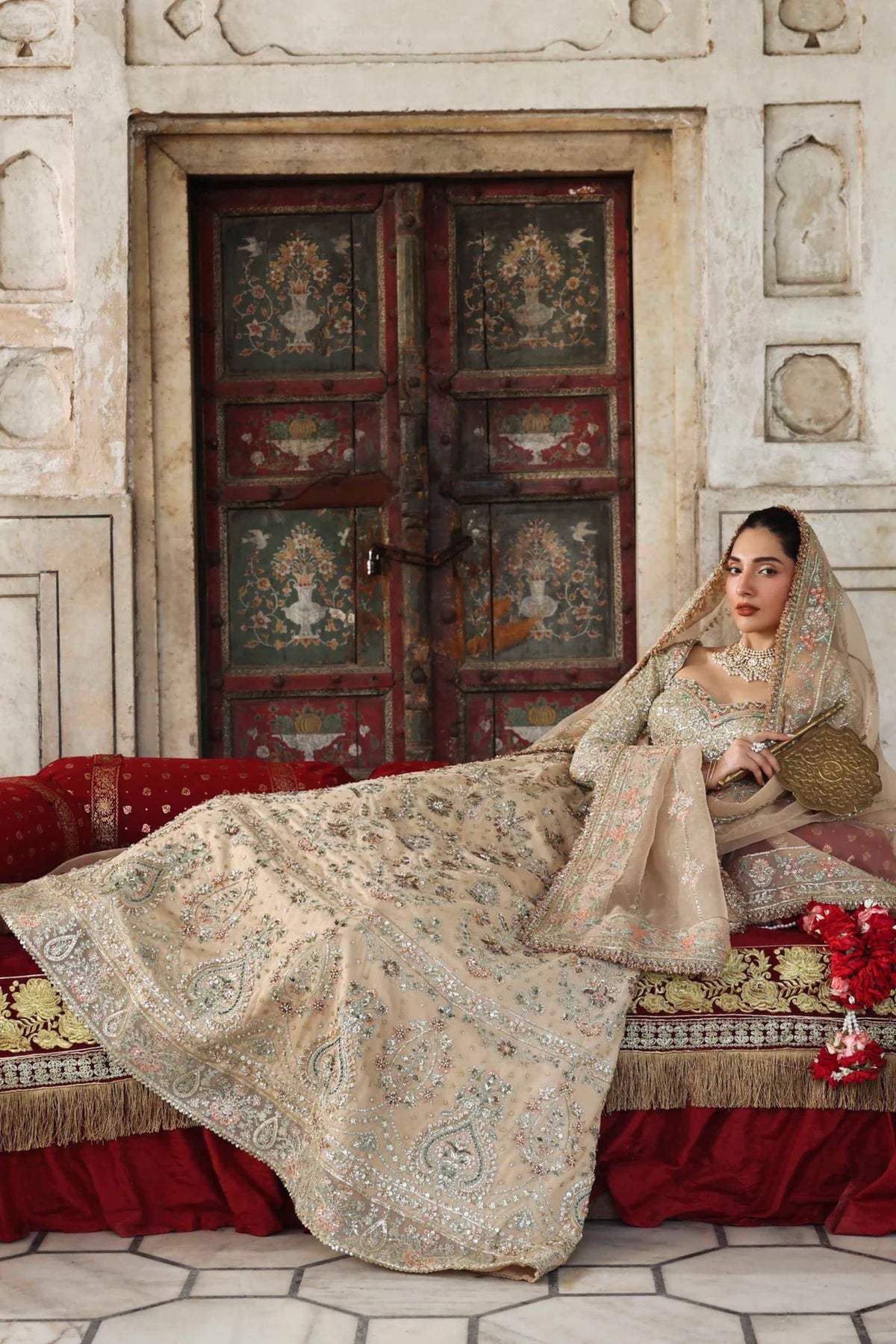 Women&#39;s Nikah Wear Lehenga Choli