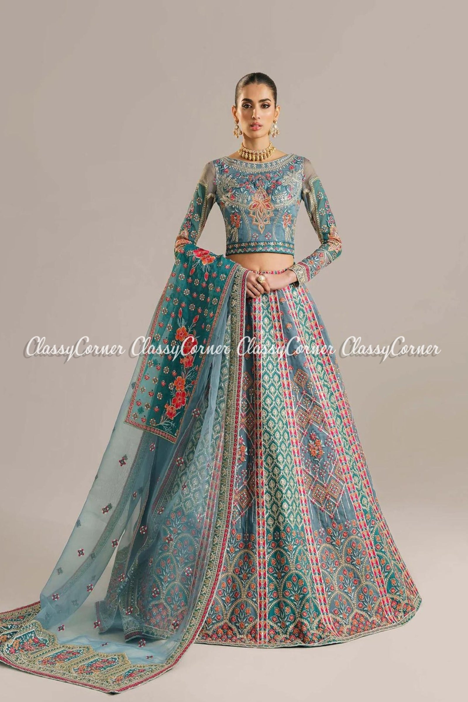 Pakistani Party Wear Lehenga