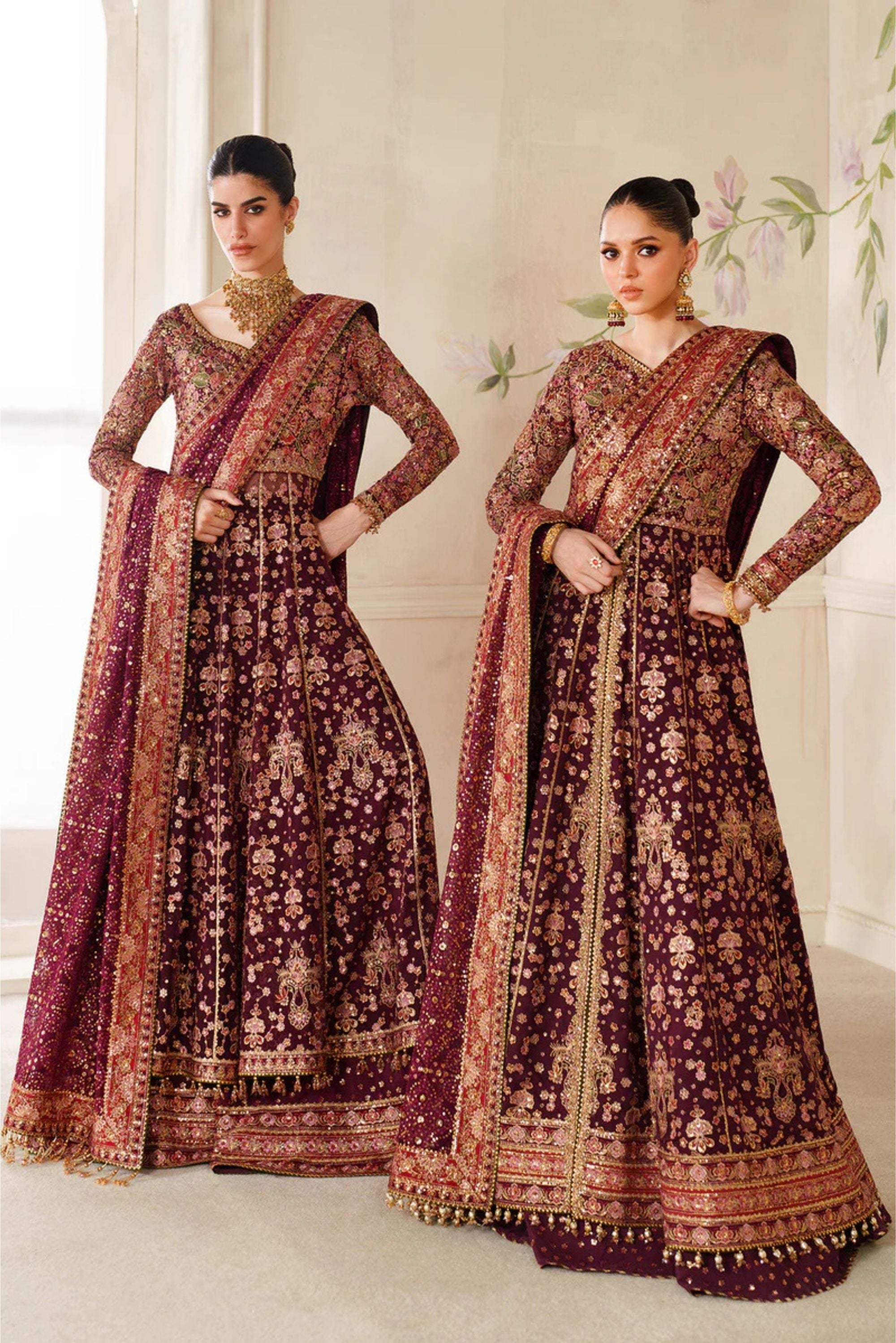 traditional Pakistani wedding outfit 2025