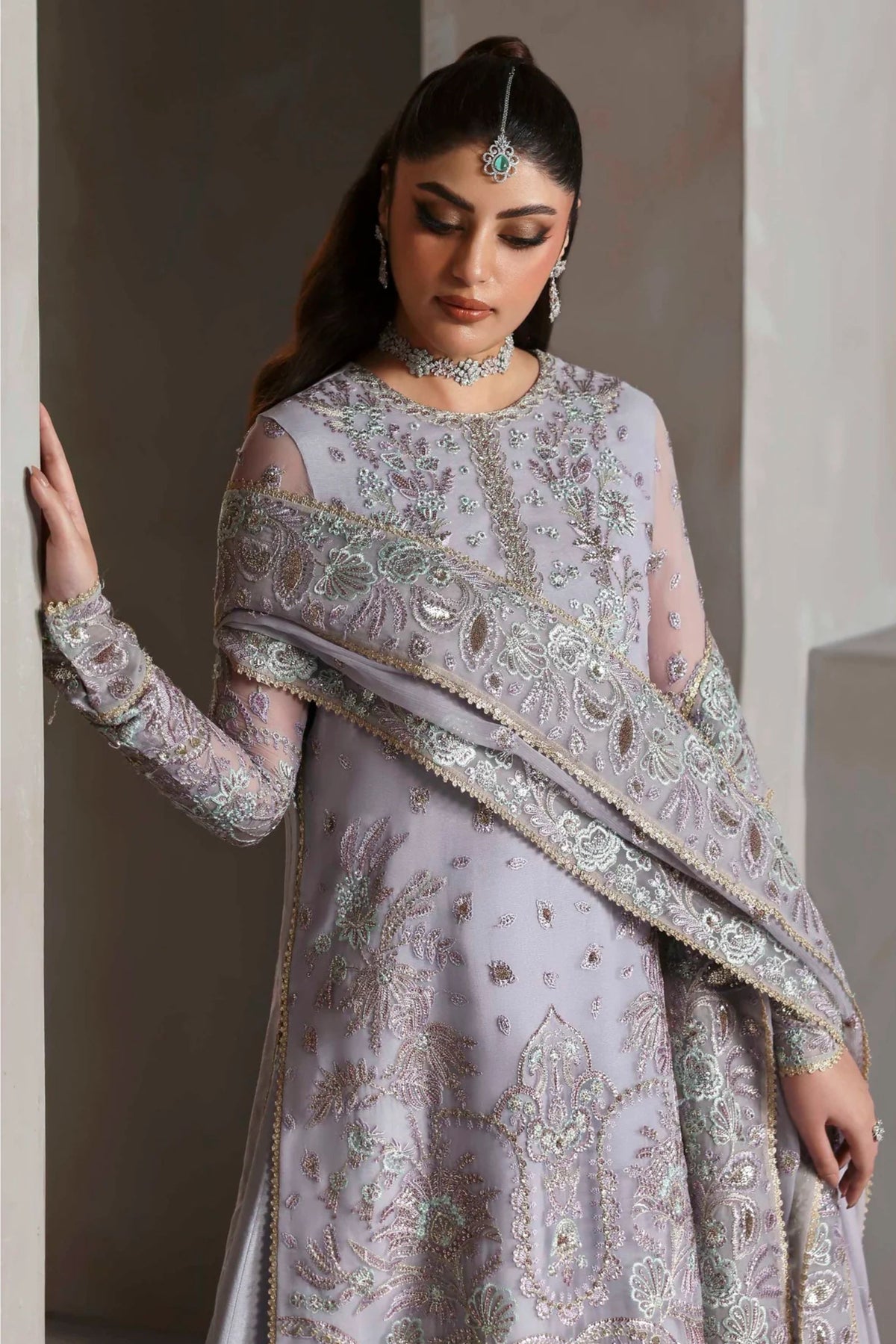 Fancy Pakistani Party Wear Sharara