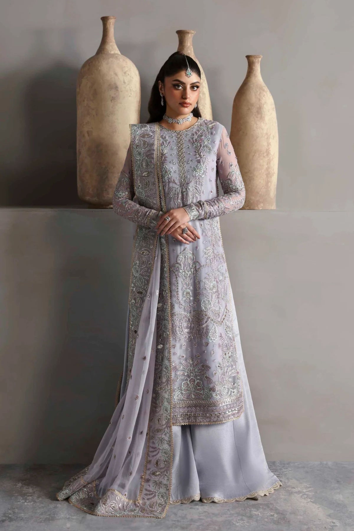 Fancy Pakistani Party Wear Sharara