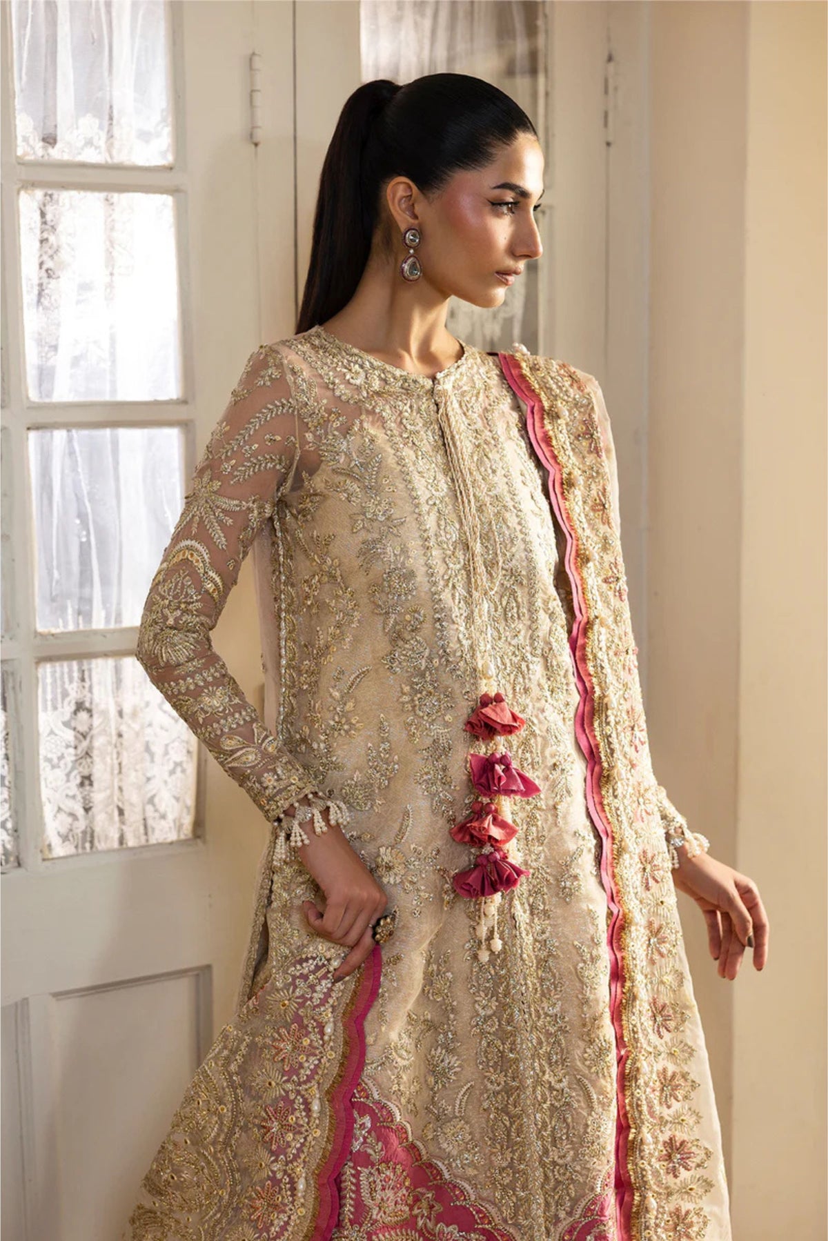 Customized Bridal Wear Nikah Dress in USA