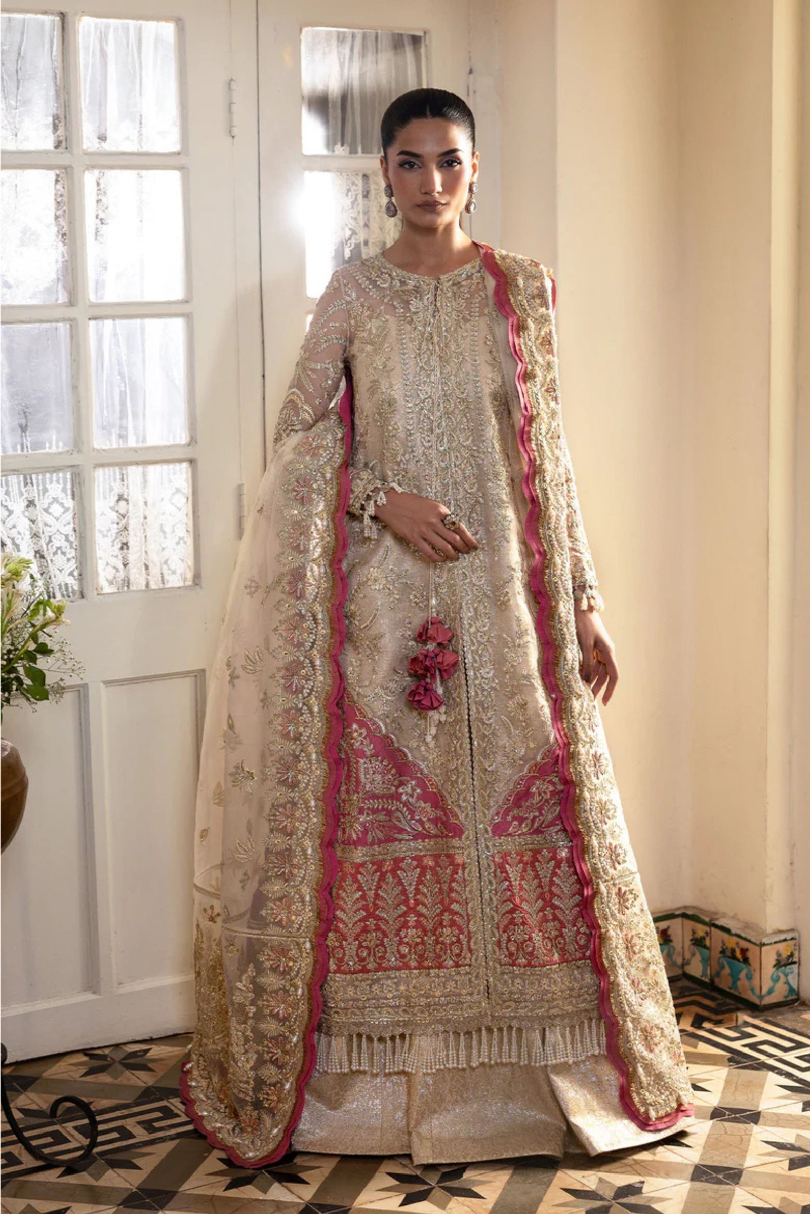 Customized Bridal Wear Nikah Dress in USA