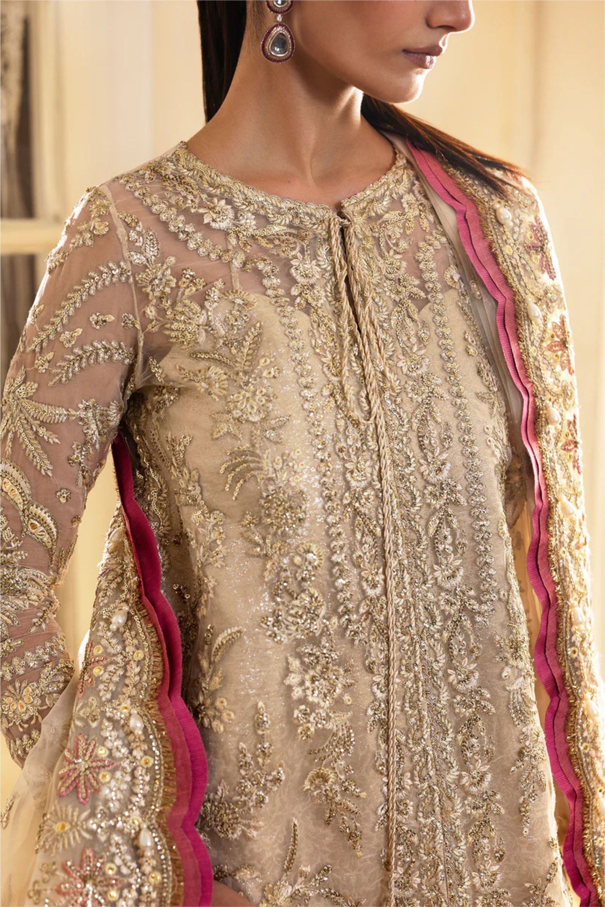 Customized Bridal Wear Nikah Dress in USA