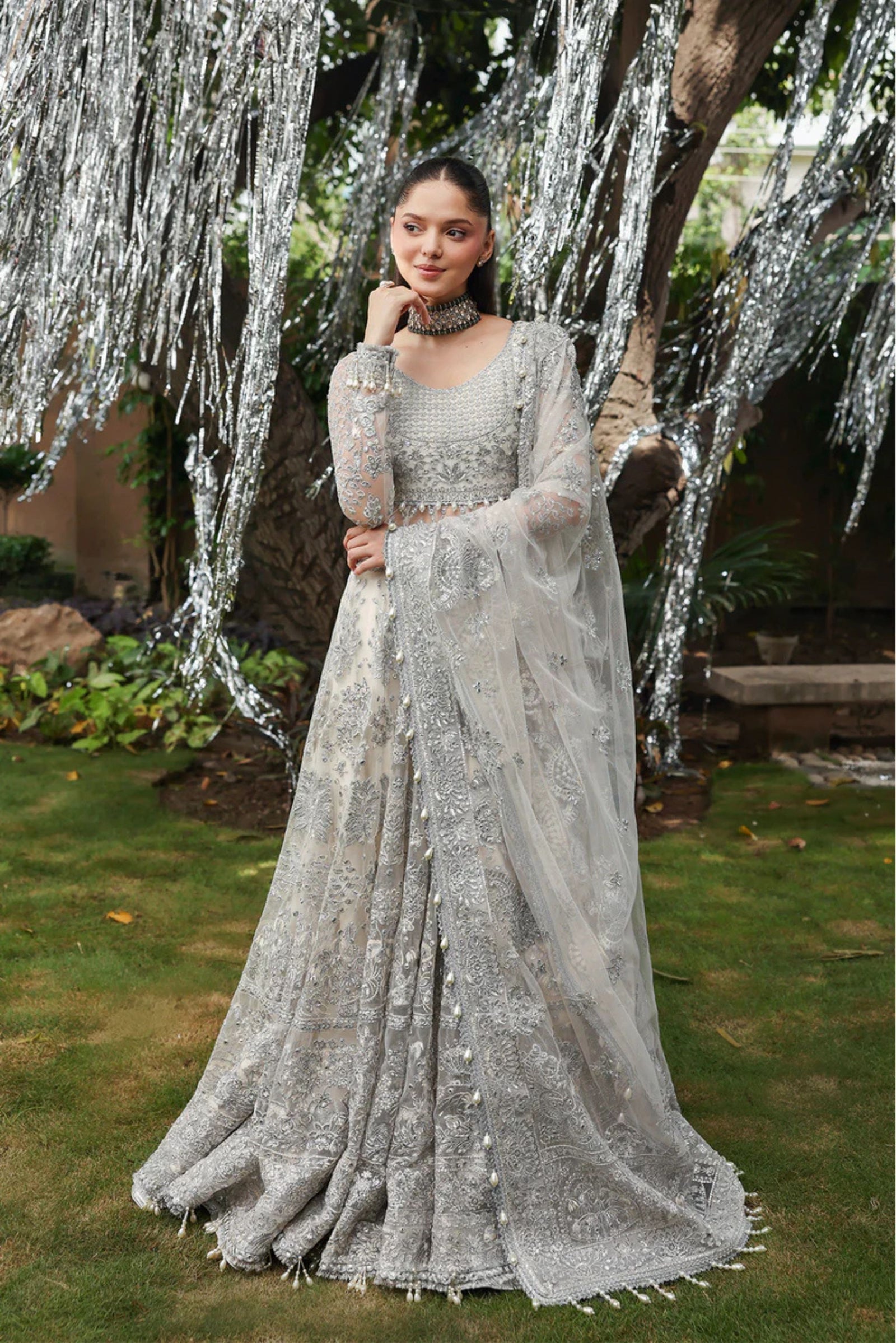 Customized Bridal Wear Nikah Dress in USA