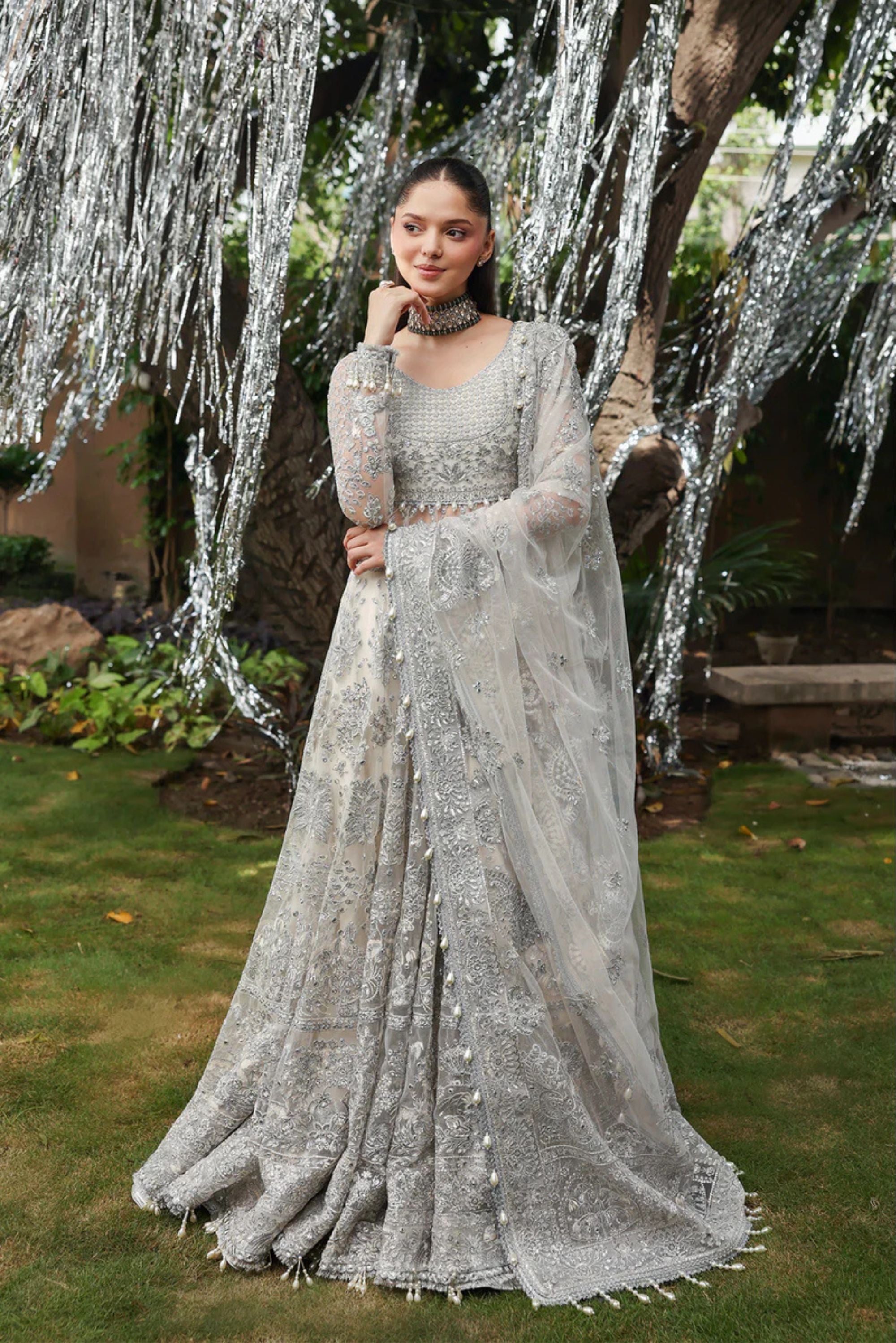 Customized Bridal Wear Nikah Dress in USA