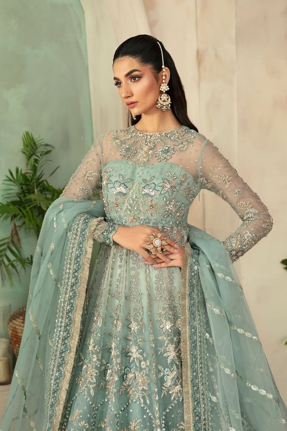 Traditional Pakistani Wedding Gown