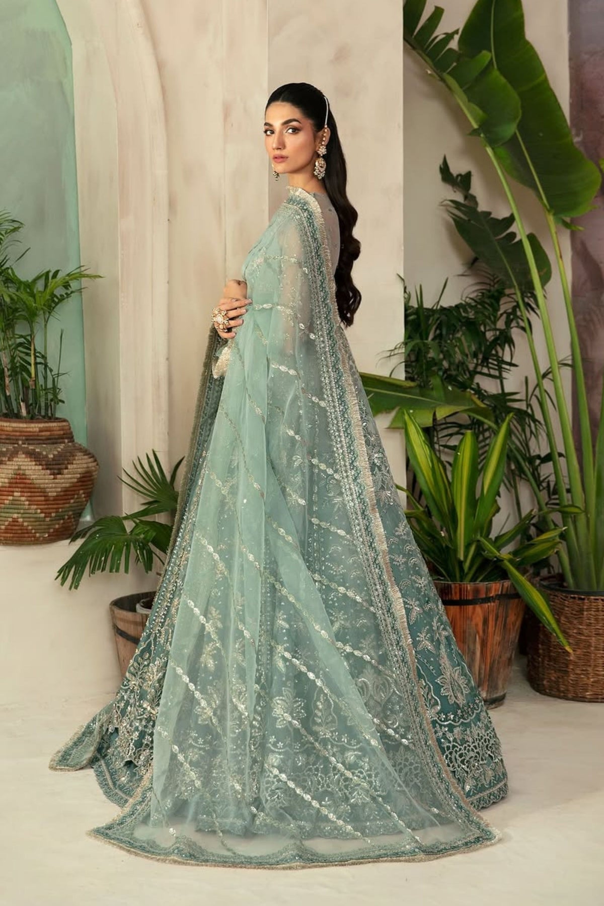 Traditional Pakistani Wedding Gown