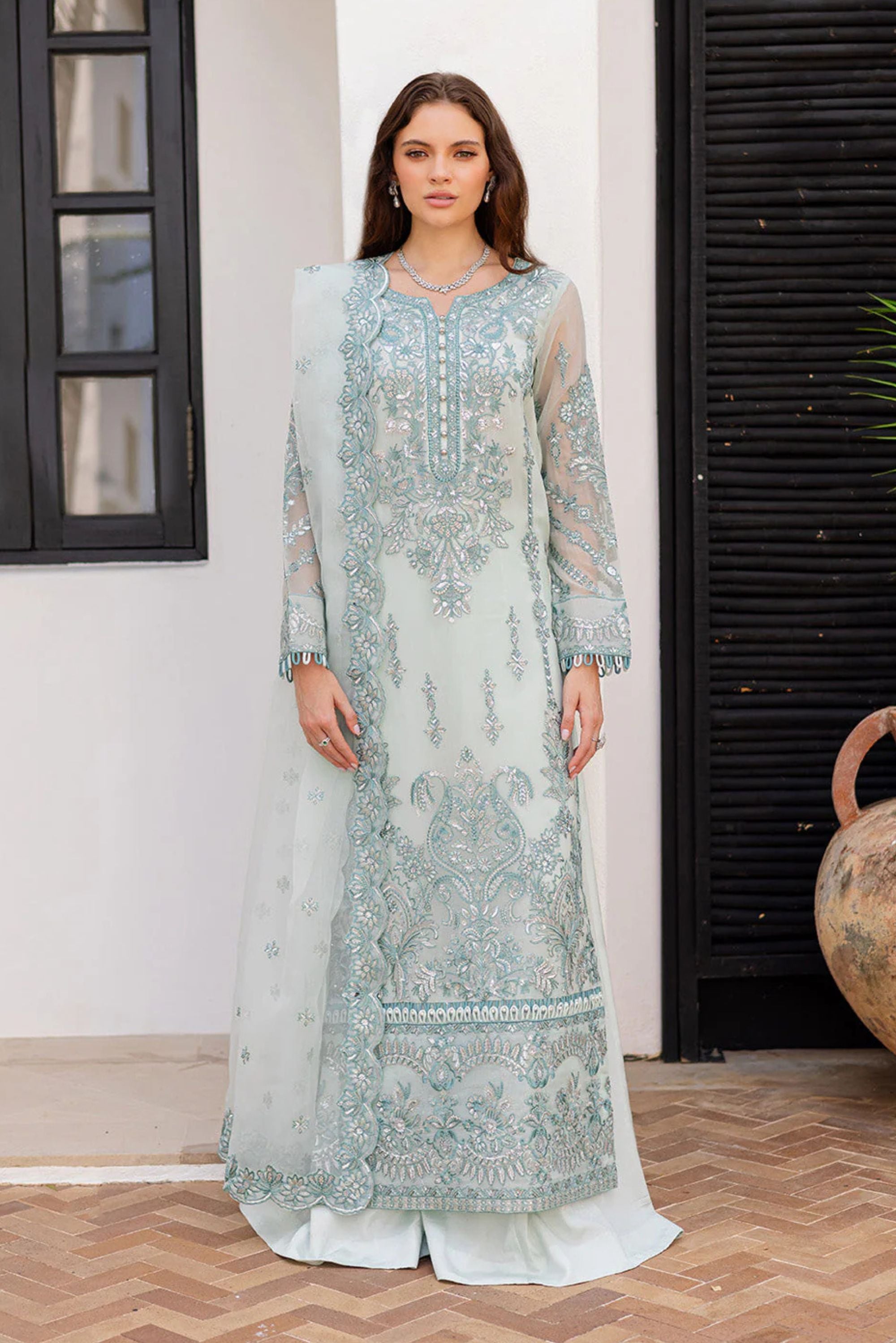 Pakistani Wedding Sharara Suits New Jersey