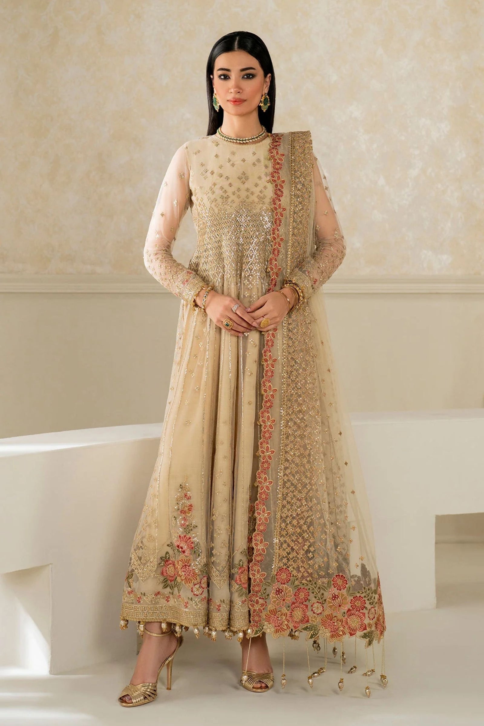 Pakistani Wedding Maxi Gowns For Ladies