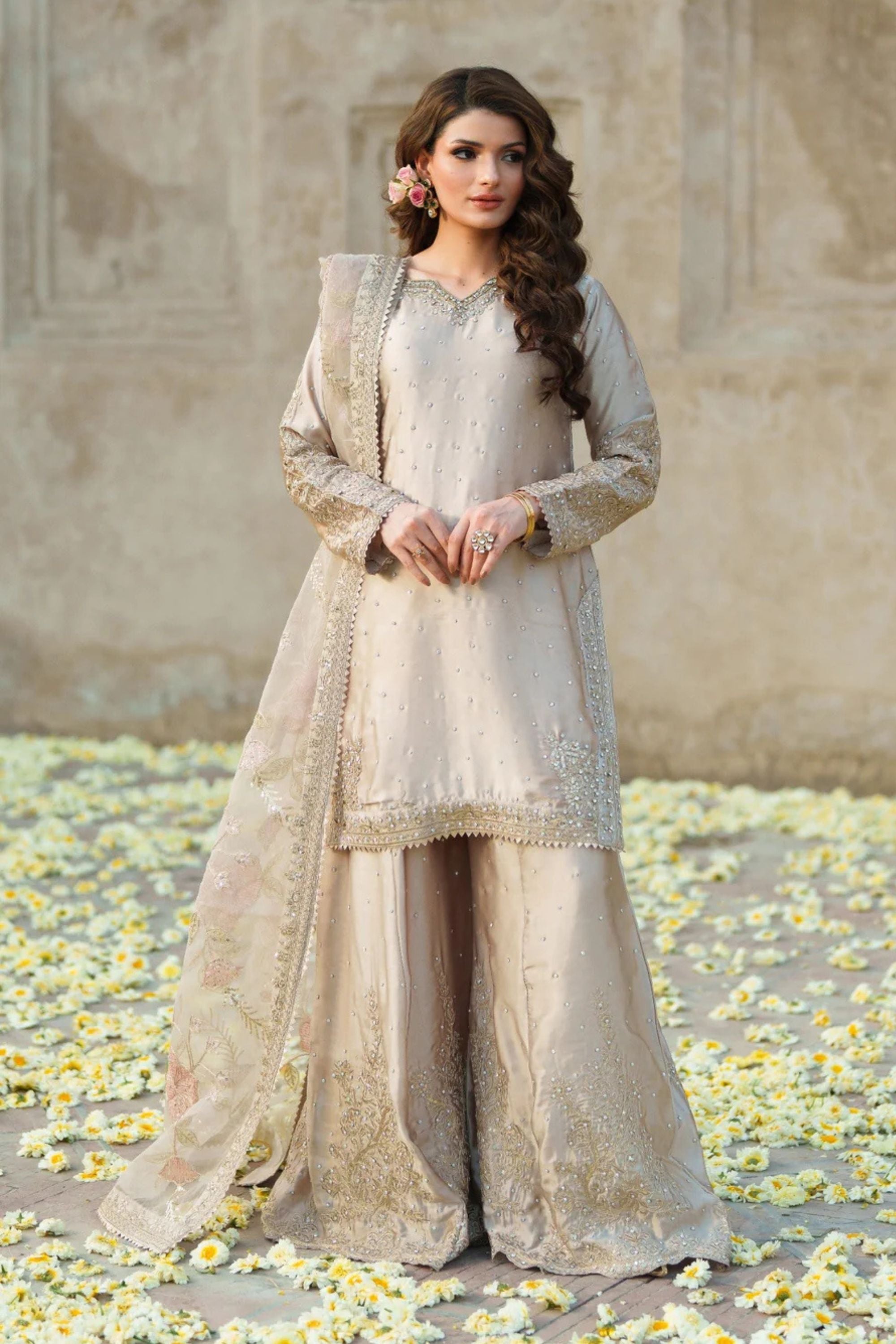 Pakistani Wedding Sharara Suits