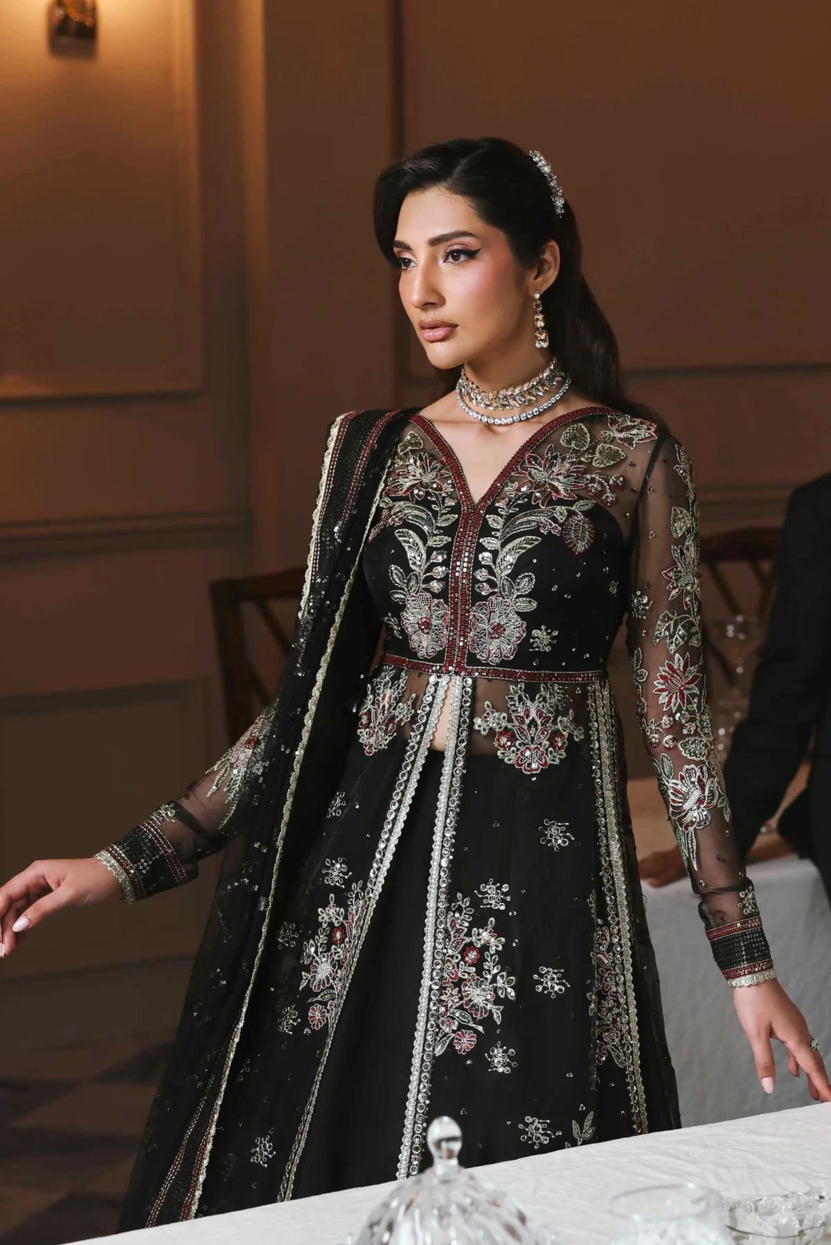 Pakistani Formal Wear Gown For Wedding