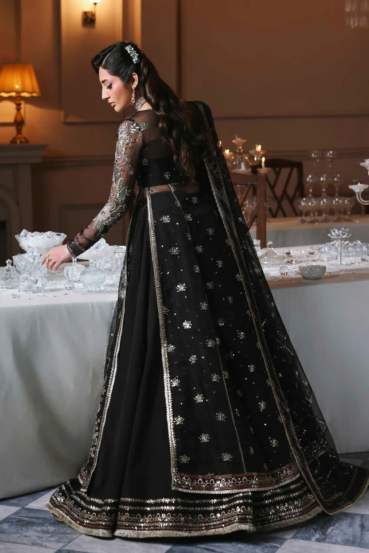 Pakistani Formal Wear Gown For Wedding