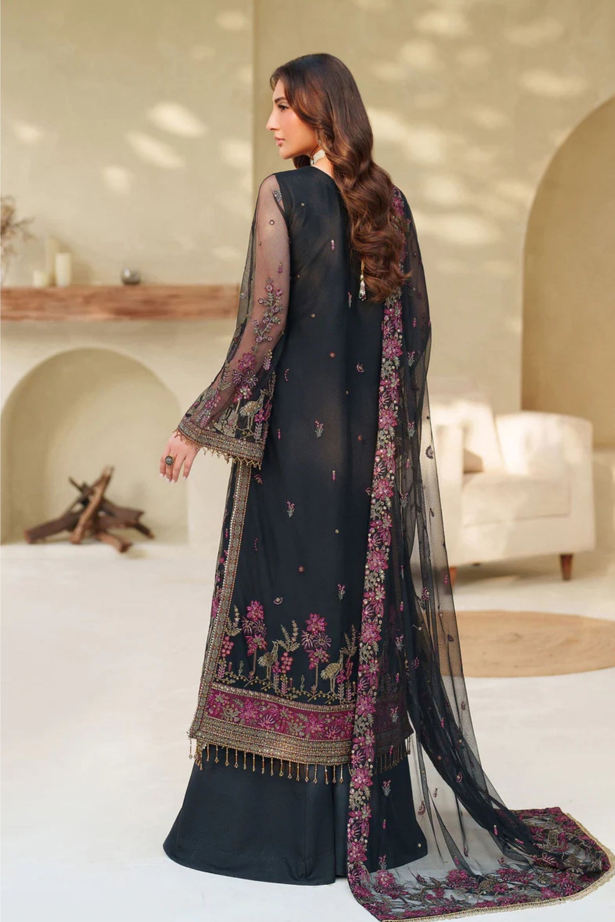 Stylish Pre Wedding Net outfit