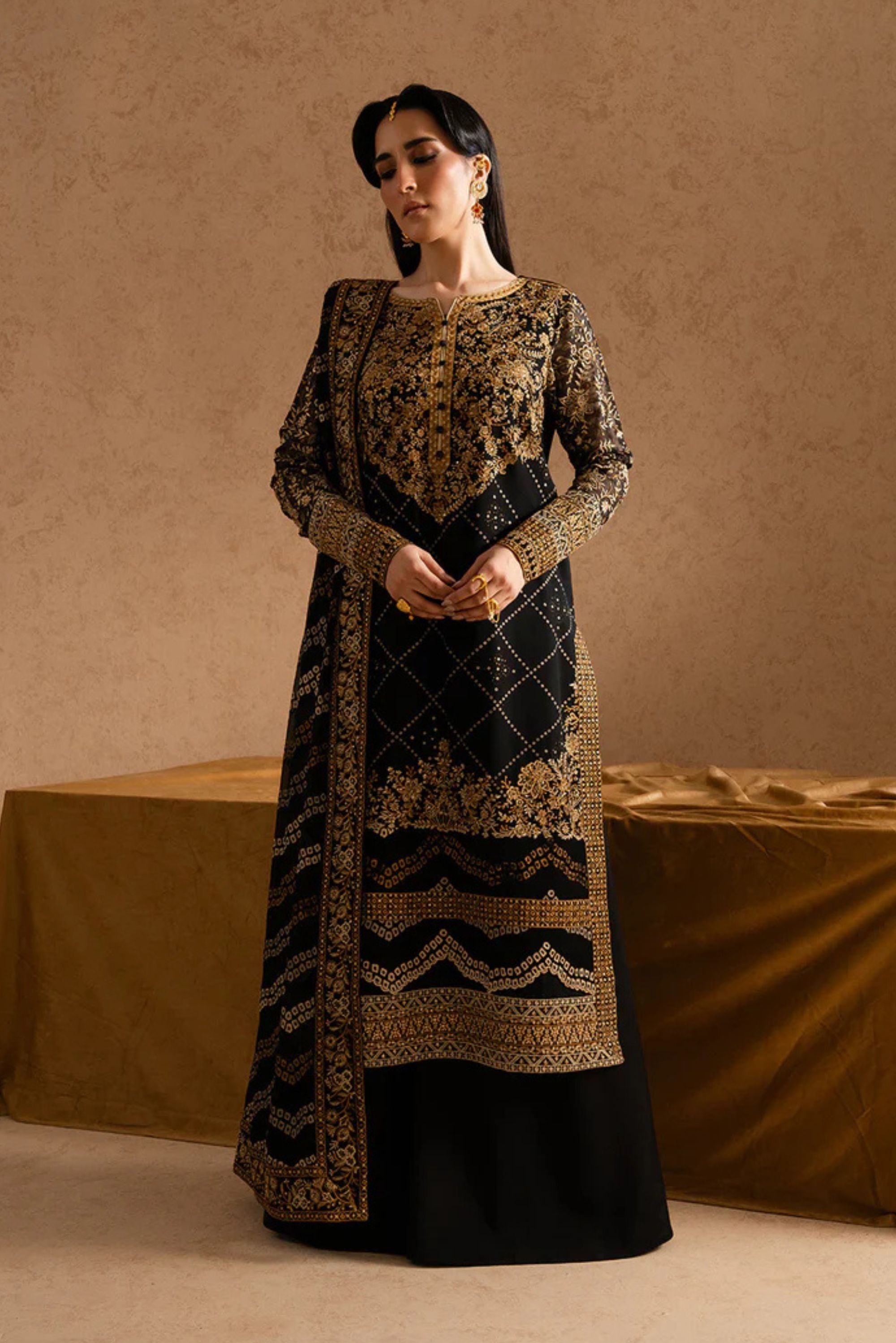 Pakistani Wedding Sharara Suits In UK