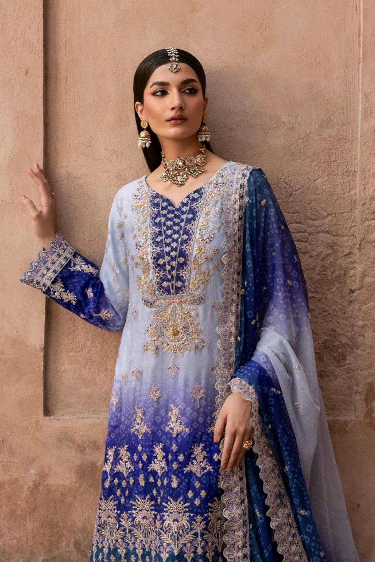 Pakistani Shade Dresses For Ladies