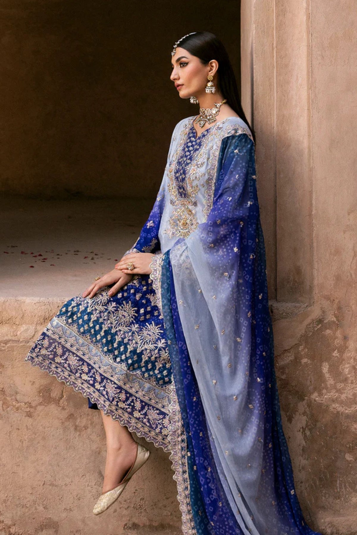 Pakistani Shade Dresses For Ladies