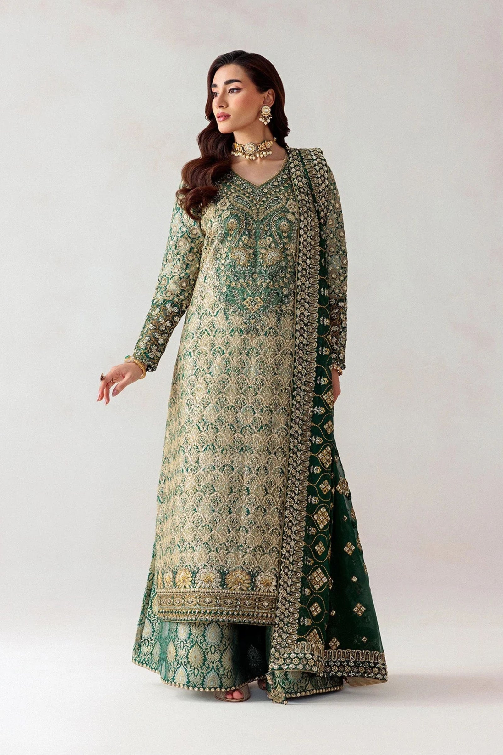Pakistani Mehndi Night Outfit In New Jersey