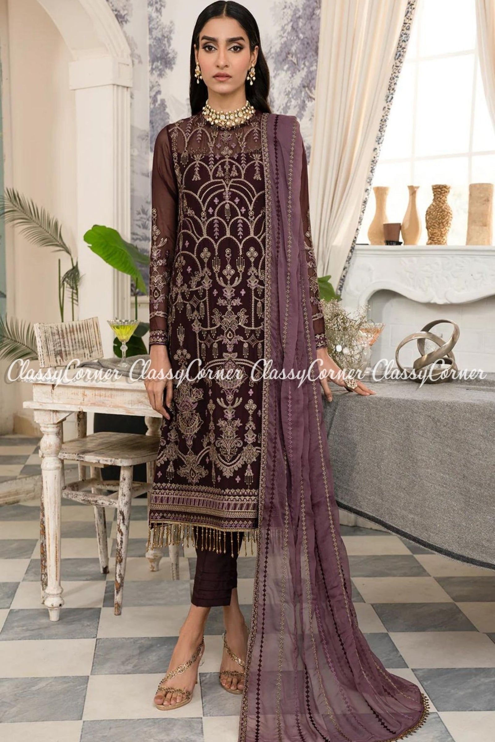 Pakistani Party Wear Fancy Dresses