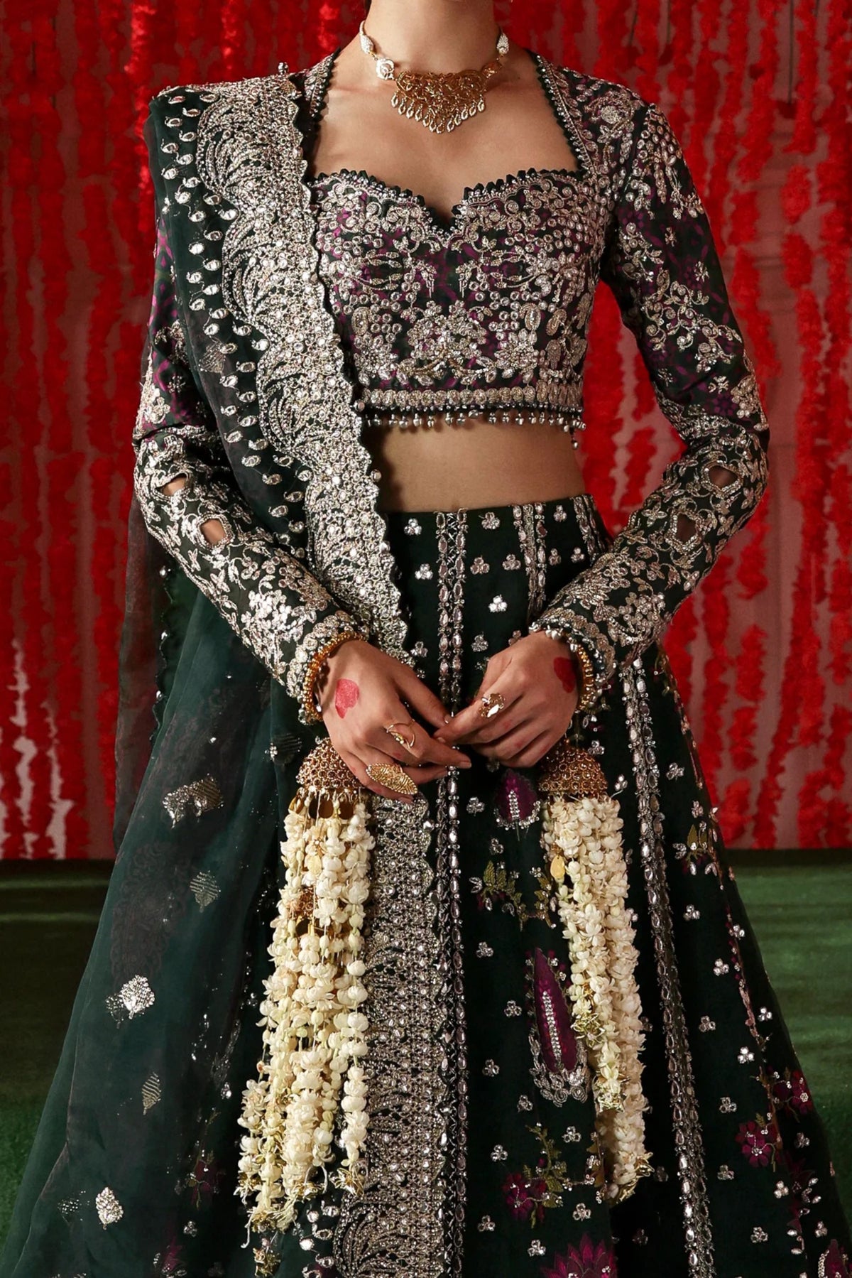Lehenga For Mehndi Night In Australia