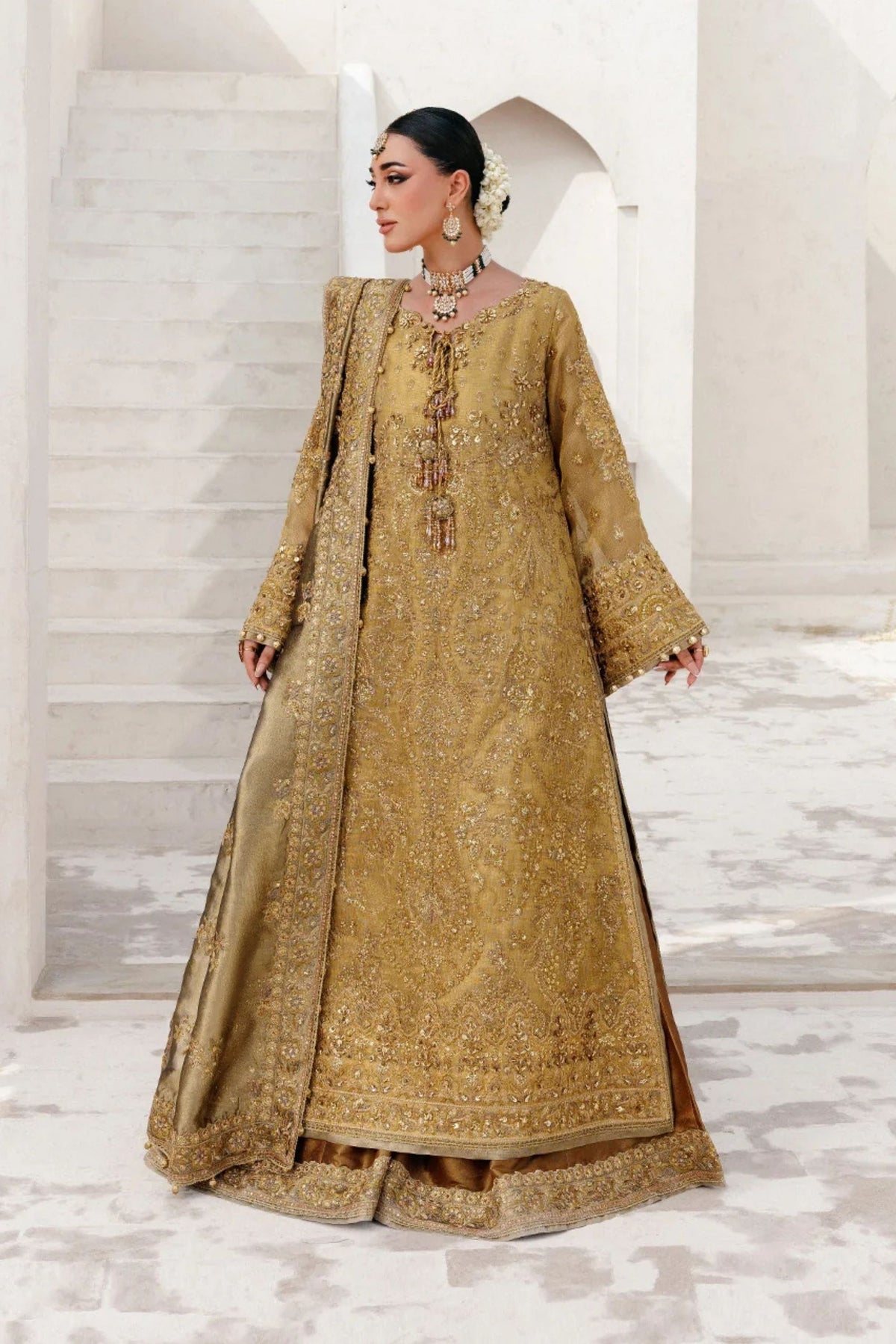 Exclusive Wedding Party Net Outfits