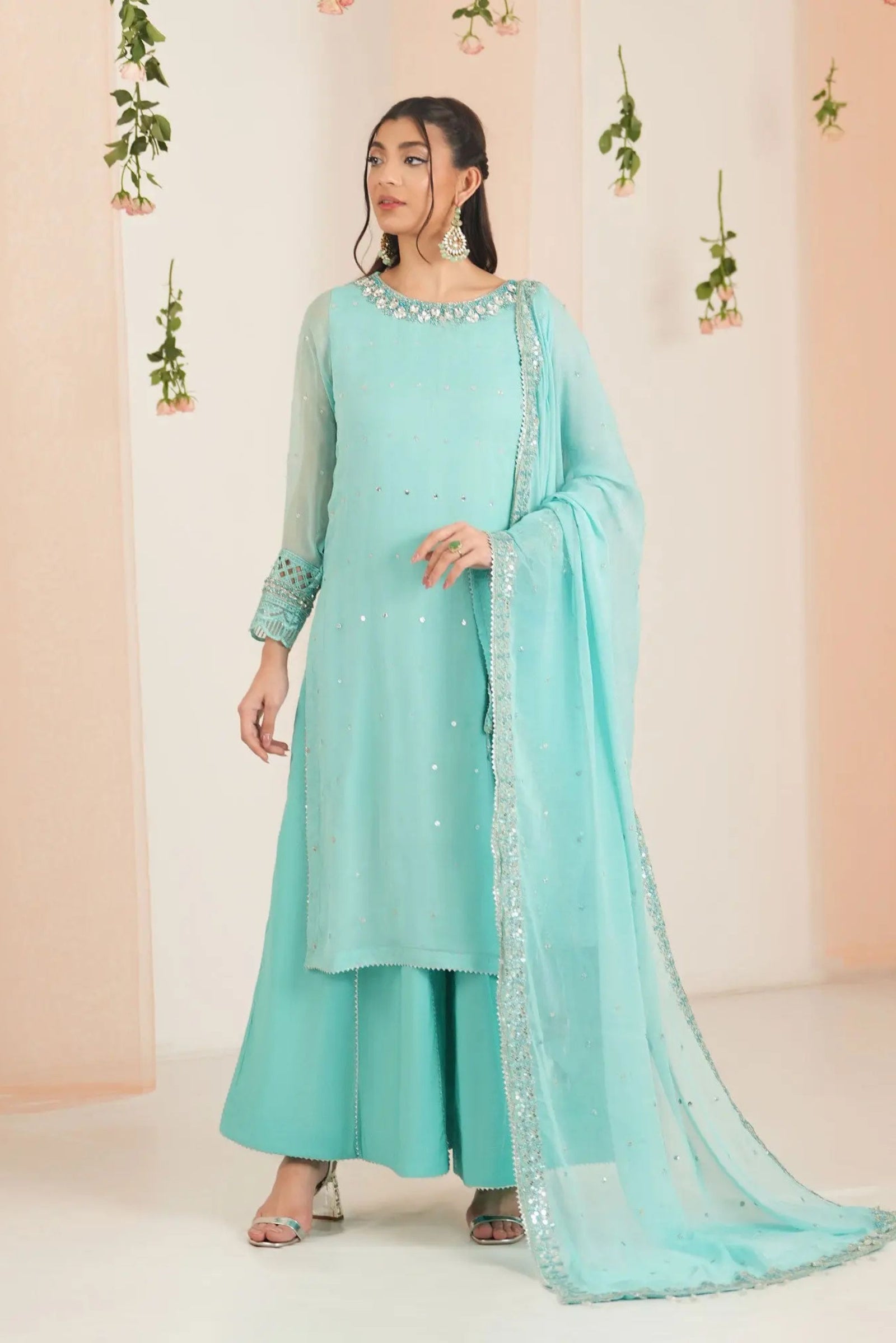 Pakistani Wedding Sharara Suits 