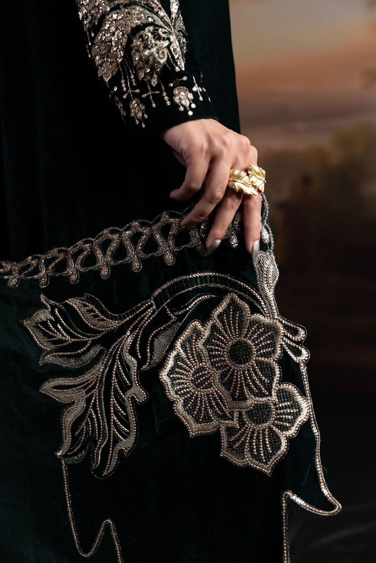 Women's Party Wear Velvet Suit