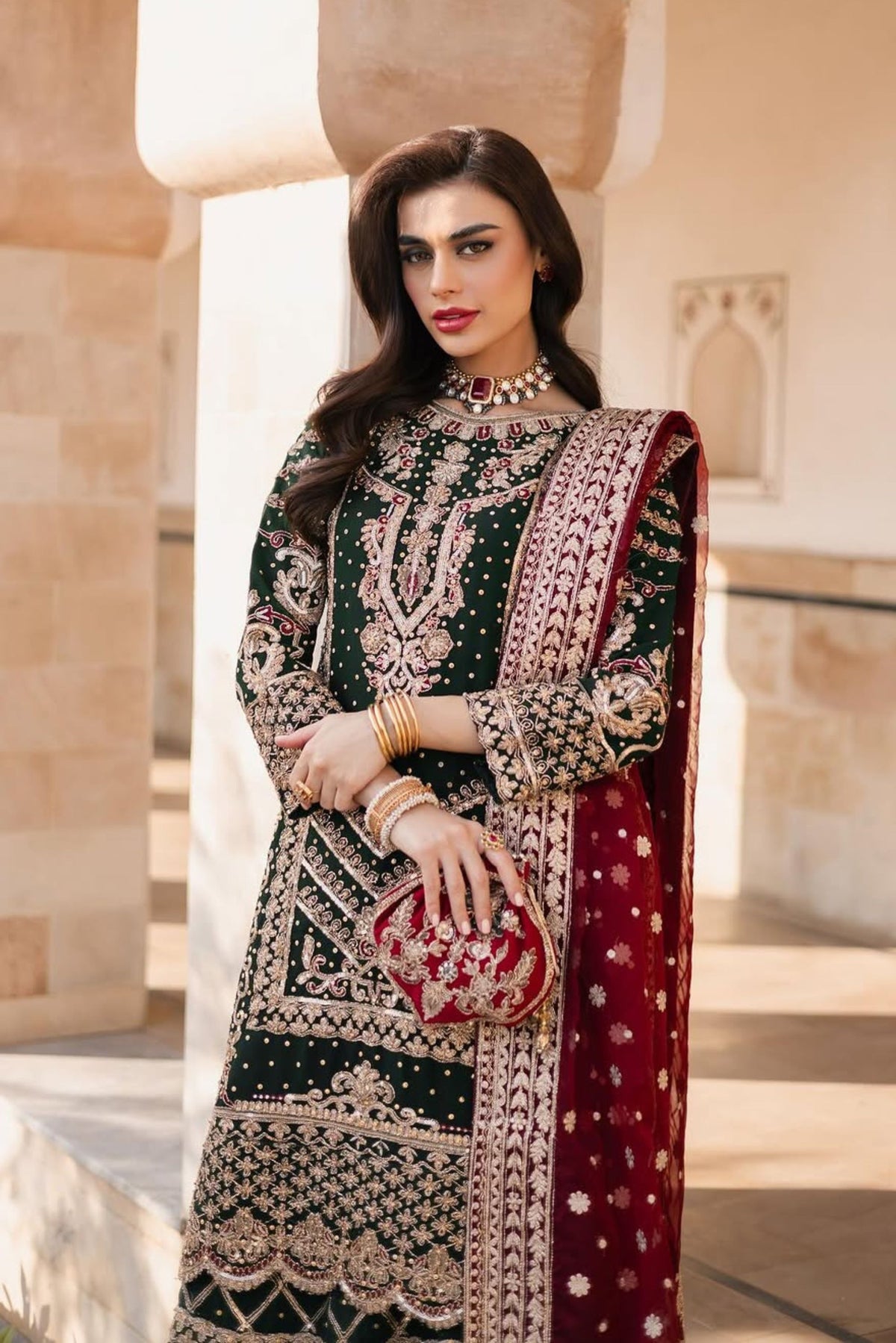 Mehndi Wear Bridal Outfits