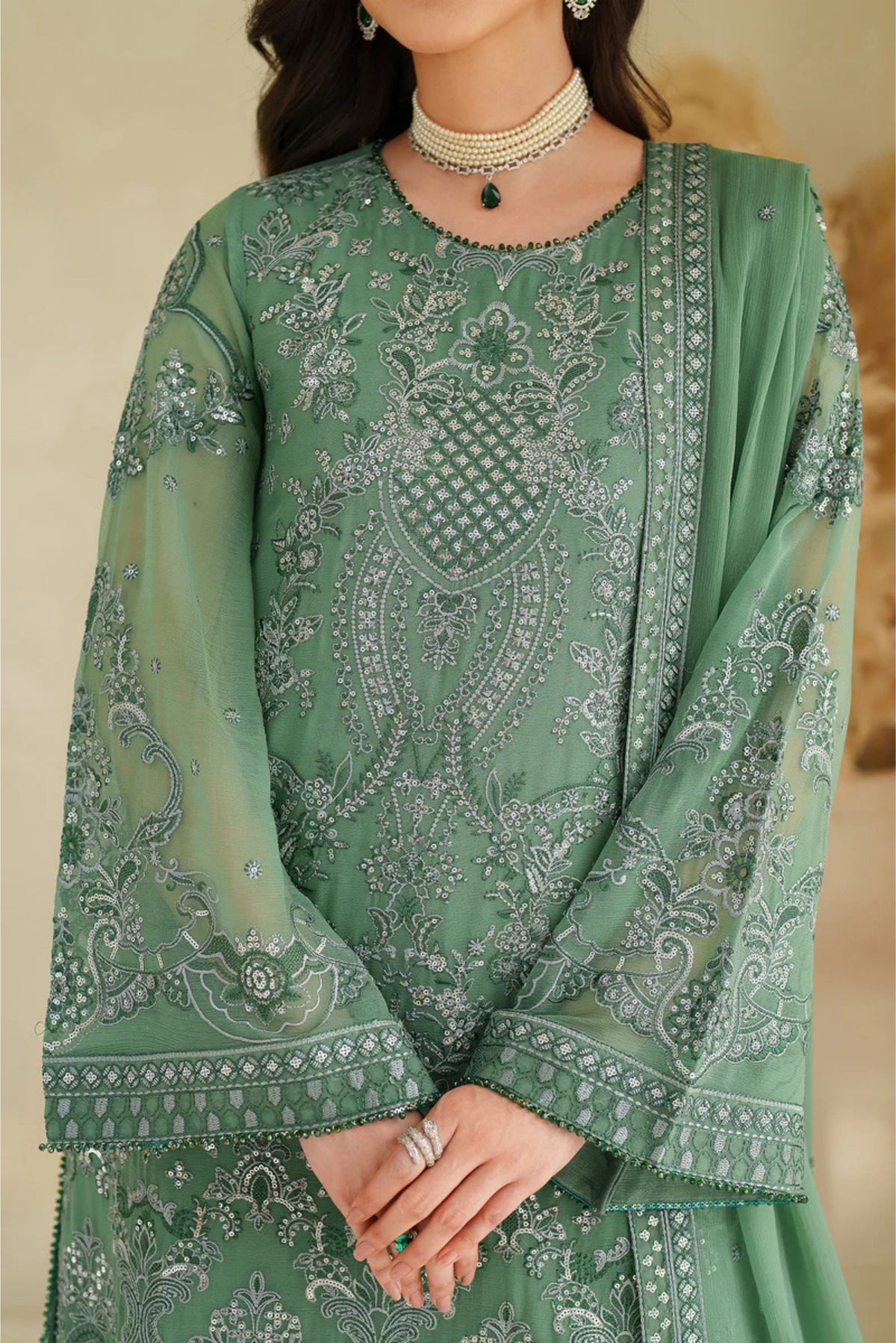 Pakistani Chiffon Salwar Kameez