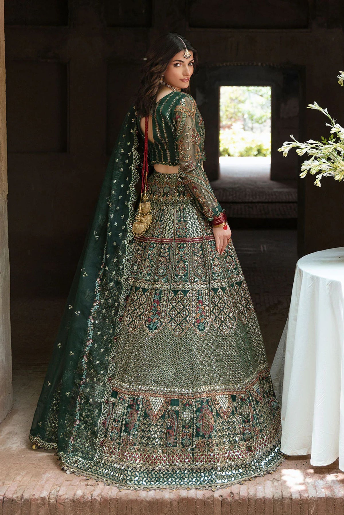 Pakistani Mehndi Night Outfit In UK