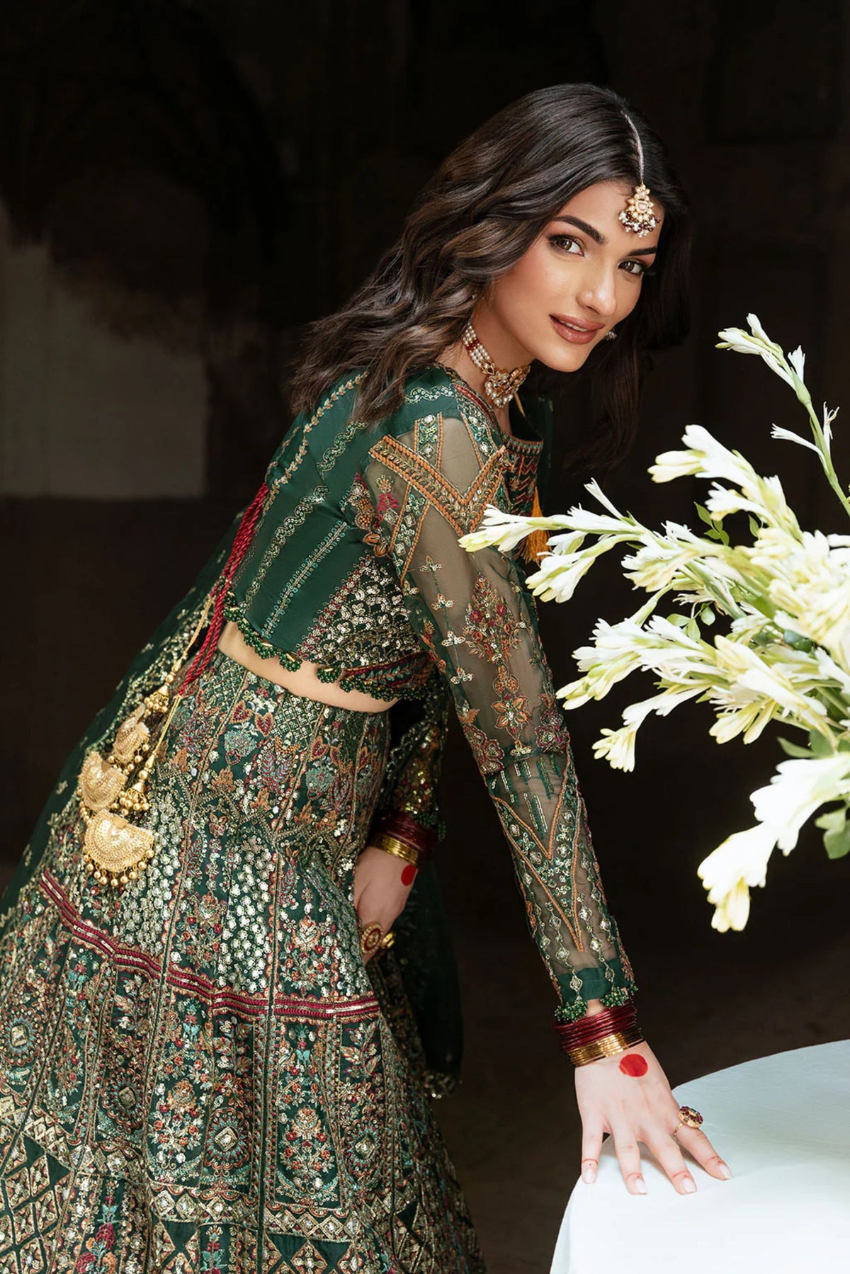 Pakistani Mehndi Night Outfit In UK