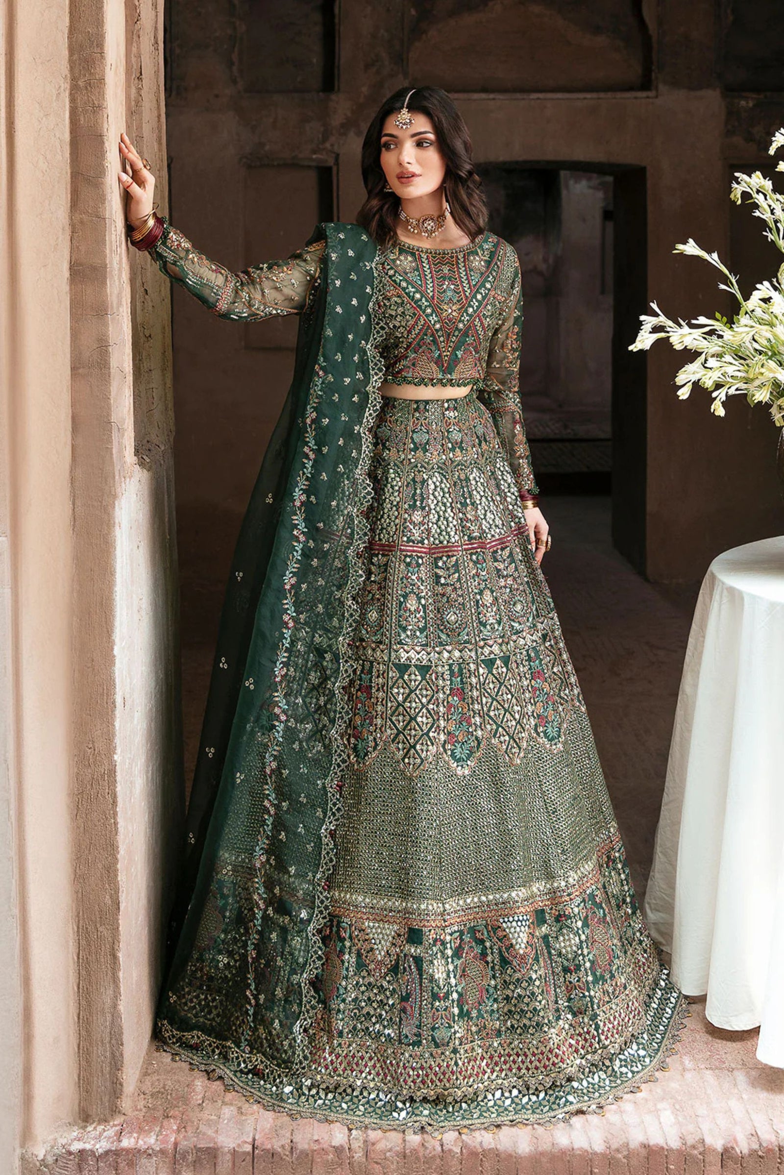 Pakistani Mehndi Night Outfit In UK