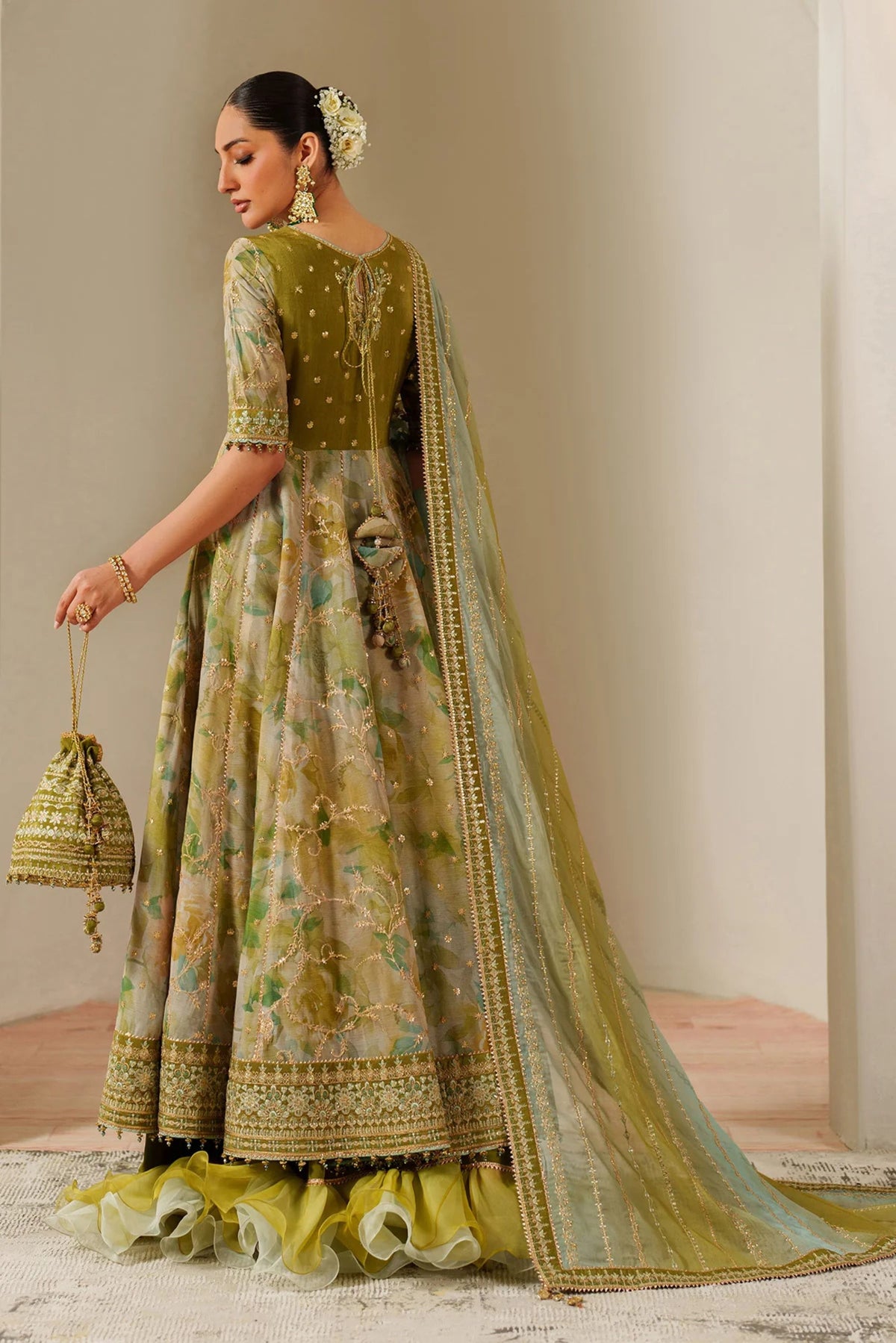 Pakistani Wedding Anarkali Dresses UK