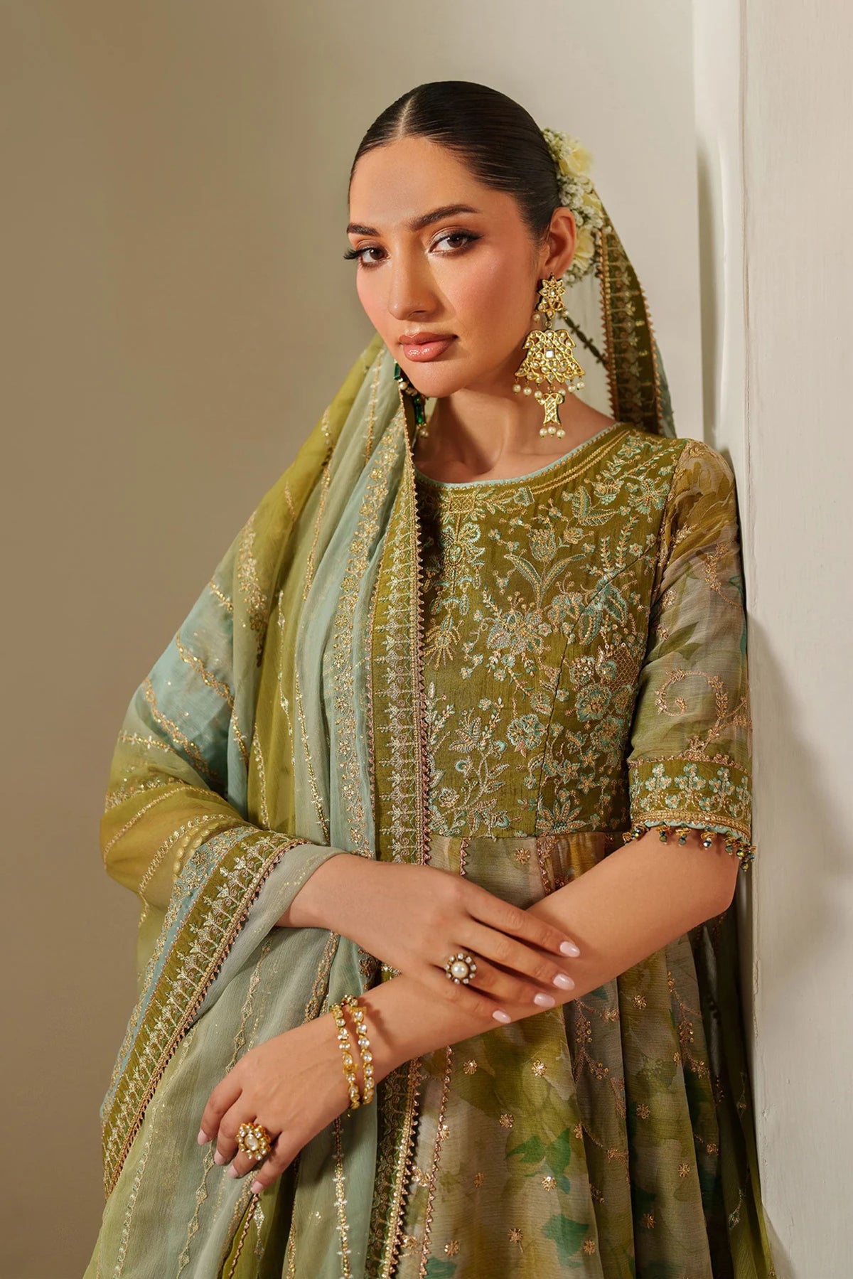 Pakistani Wedding Anarkali Dresses UK
