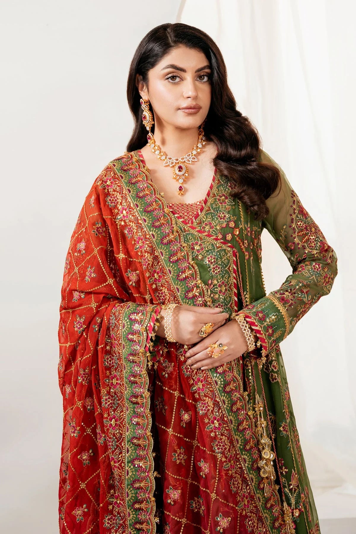 Pakistani Mehndi Night Outfit