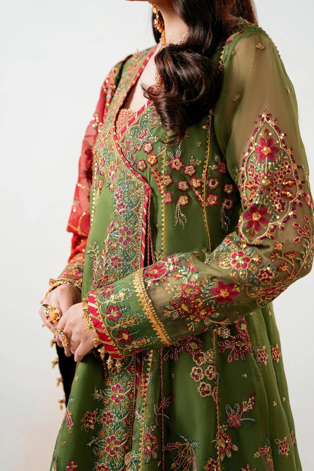 Pakistani Mehndi Night Outfit