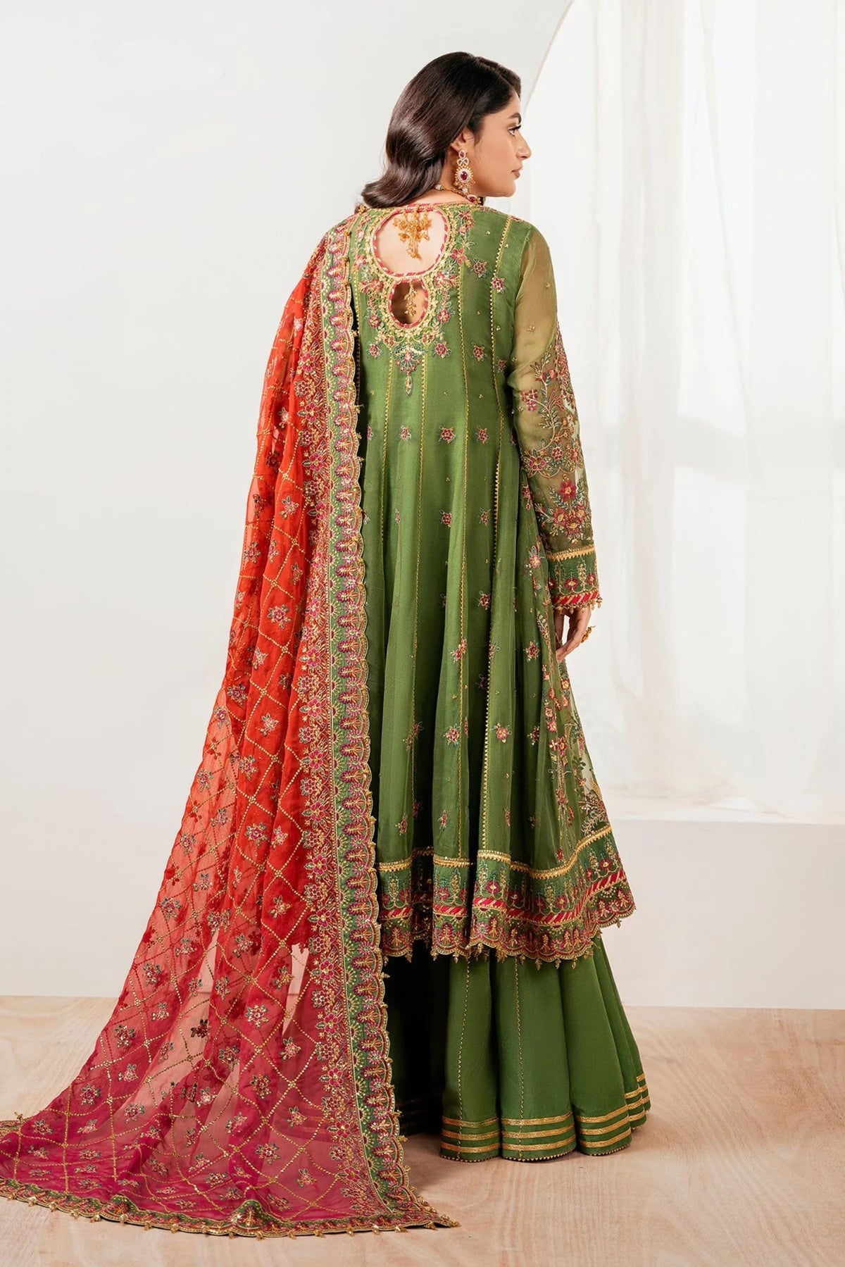 Pakistani Mehndi Night Outfit
