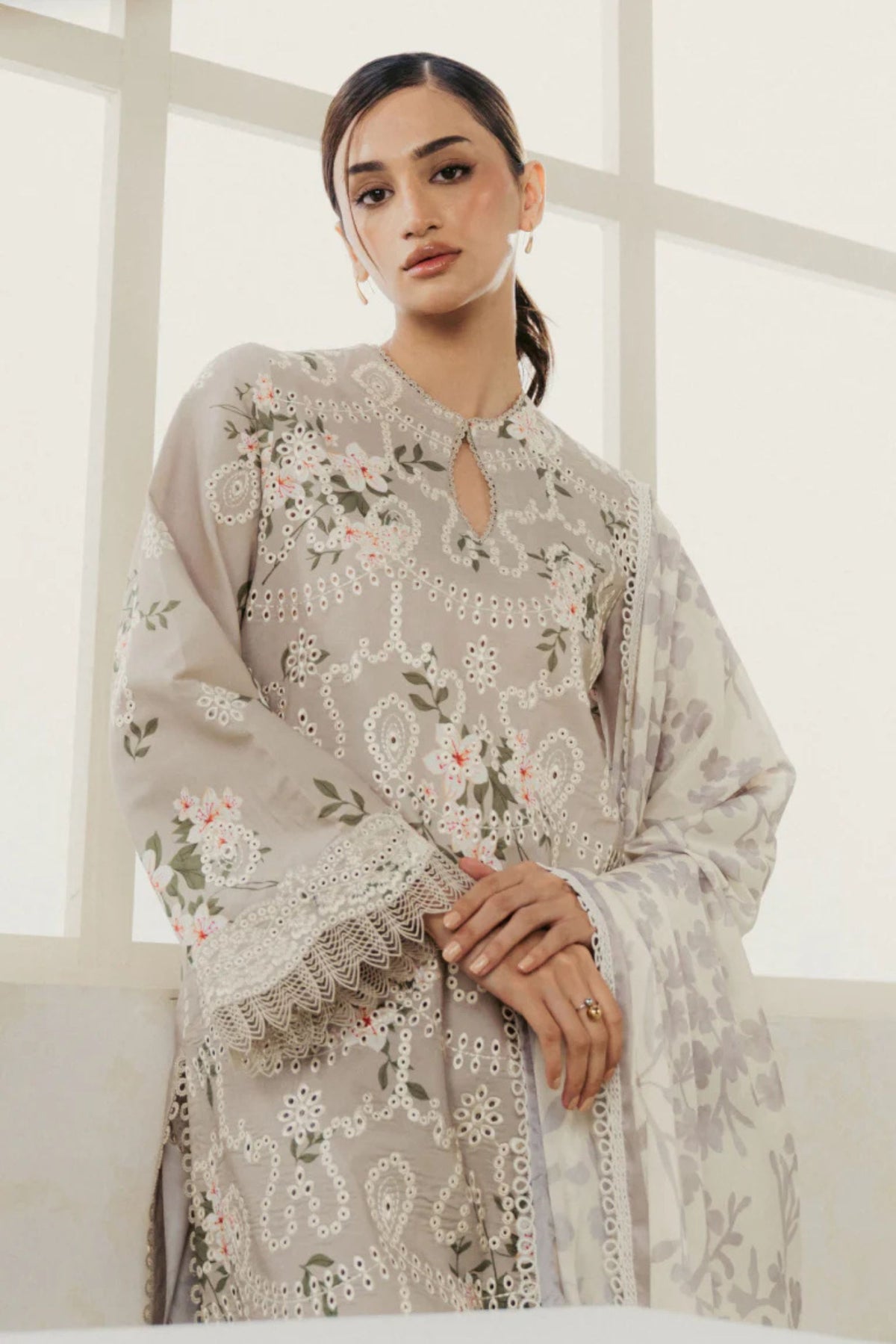 Latest Pakistani Semi Formal Suits 2025