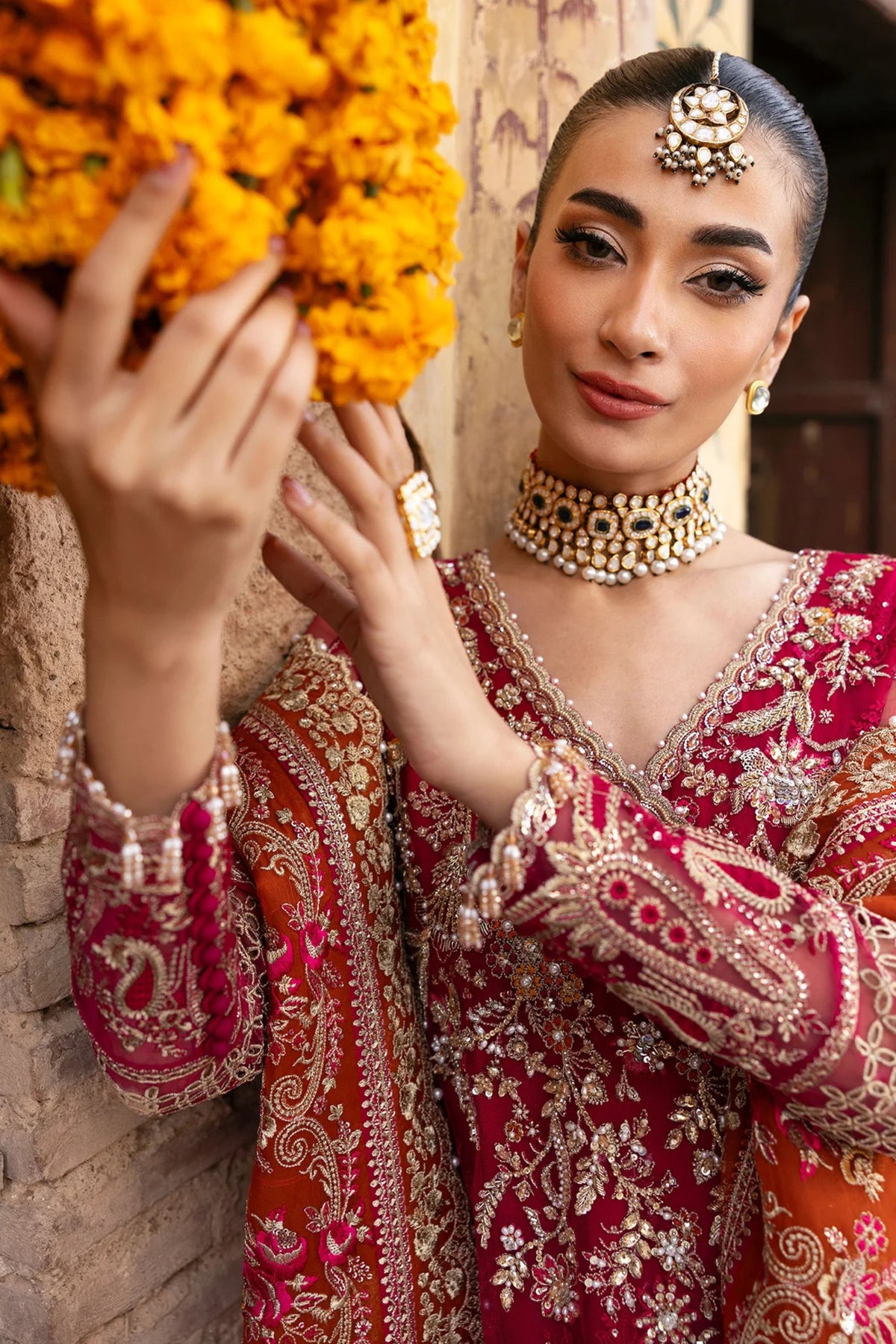 Pakistani Mehndi Night Outfit