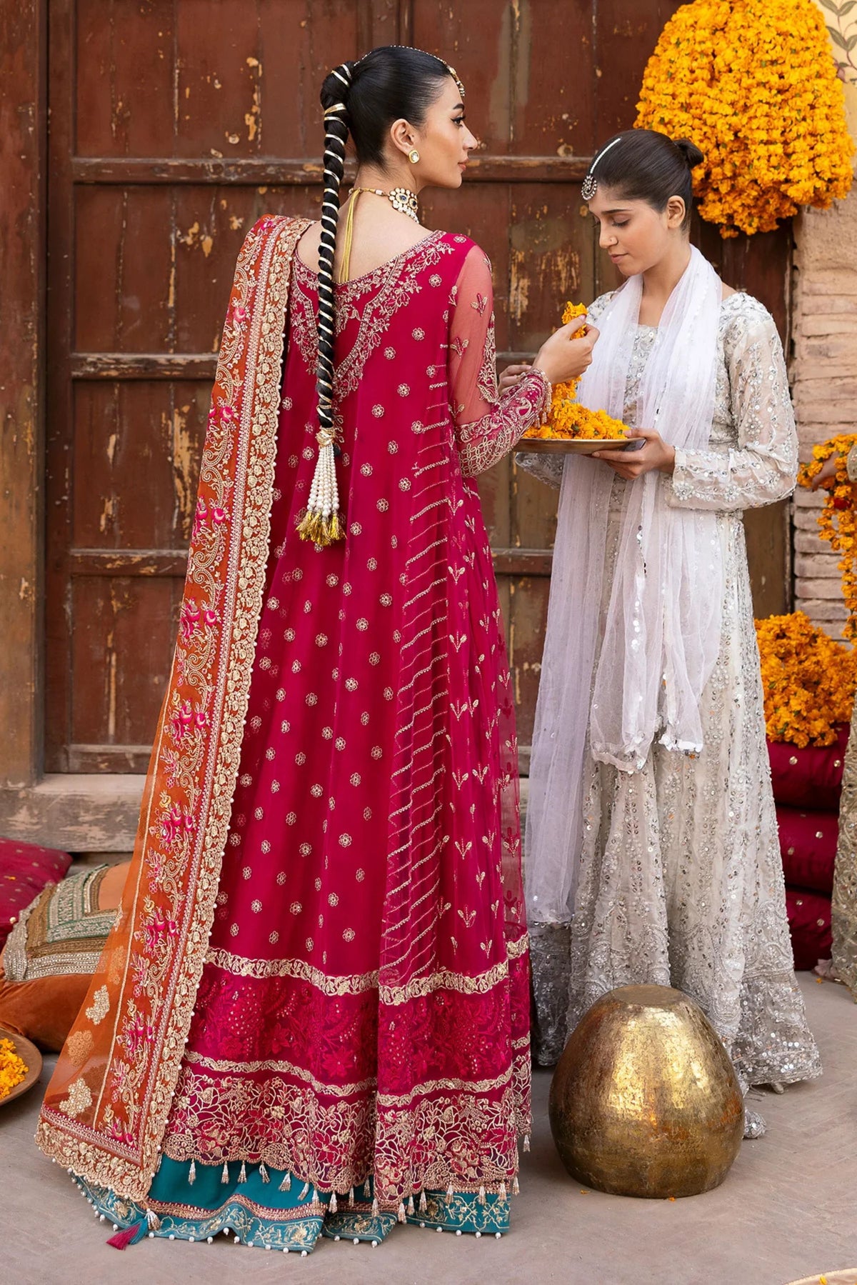 Pakistani Mehndi Night Outfit