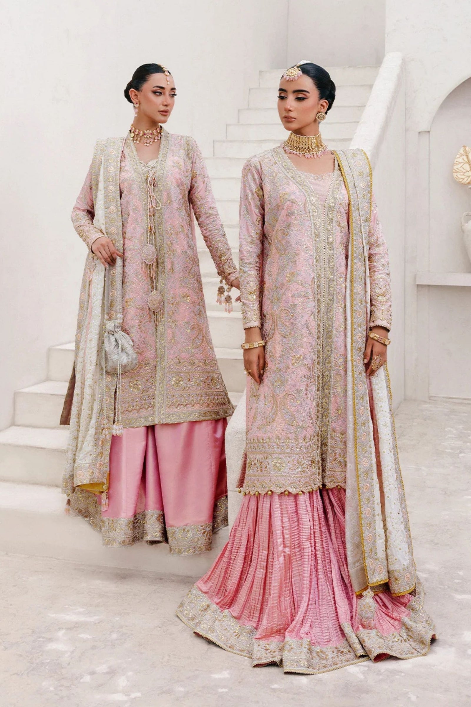 Pakistani Wedding Gharara Sharara Suits