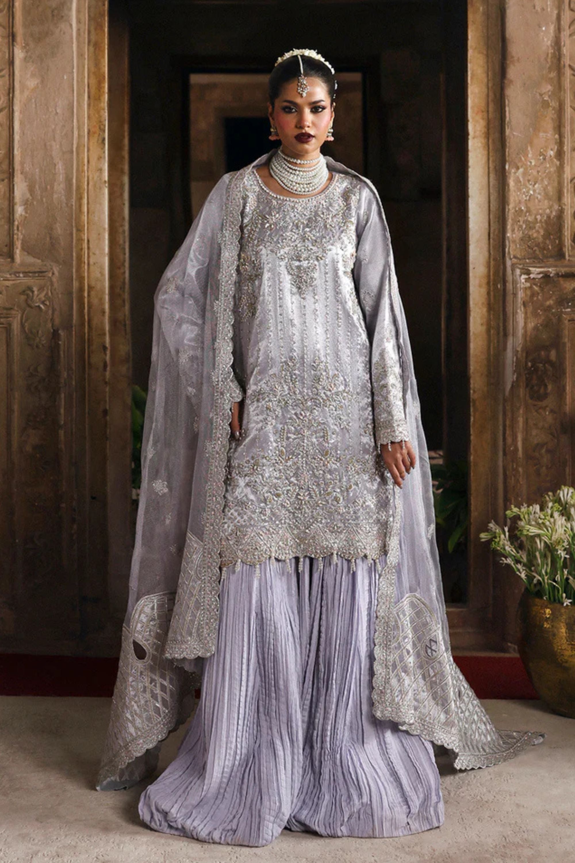 Pakistani Wedding Sharara Suits In UK