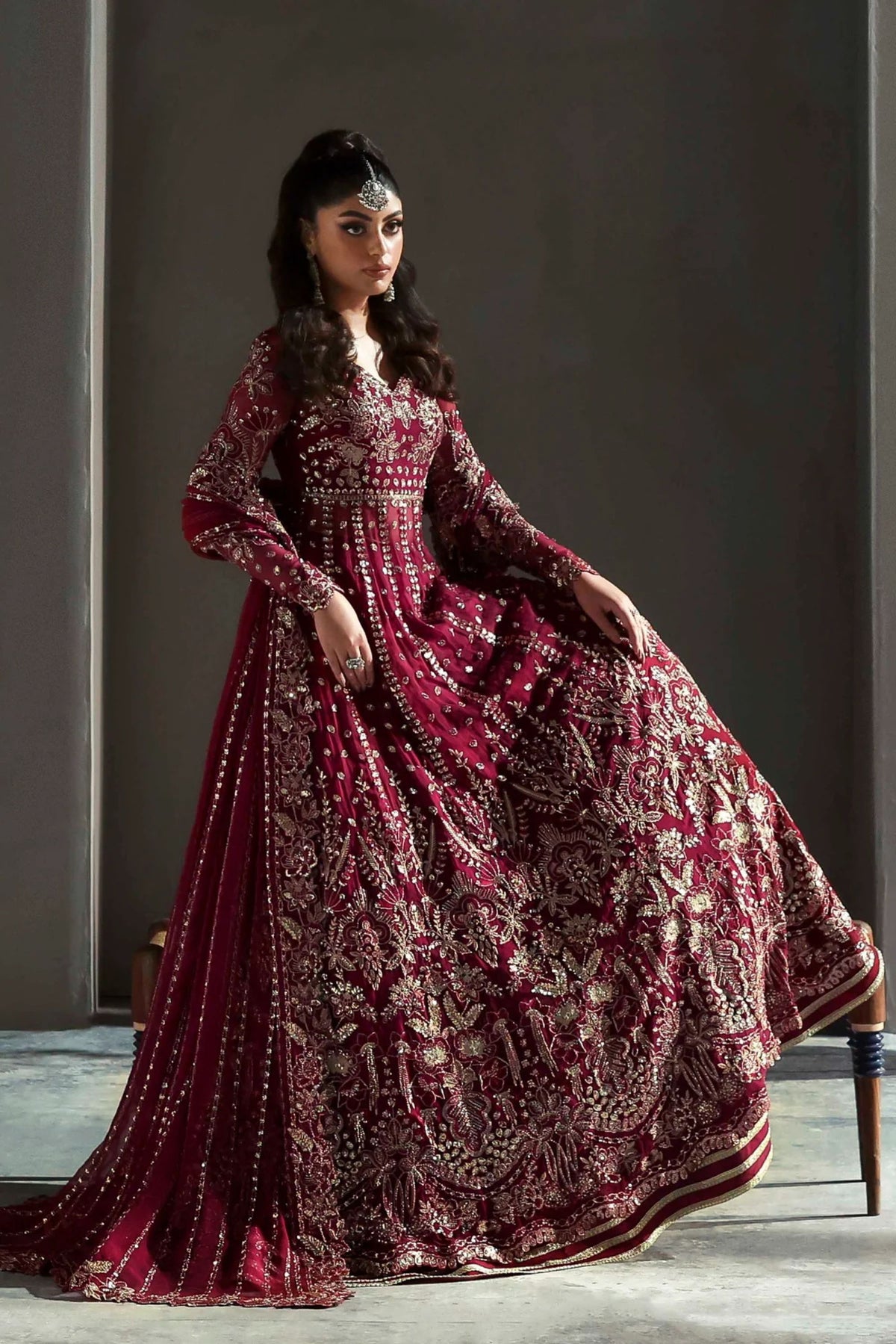 Traditional Sangeet Wear Lehenga