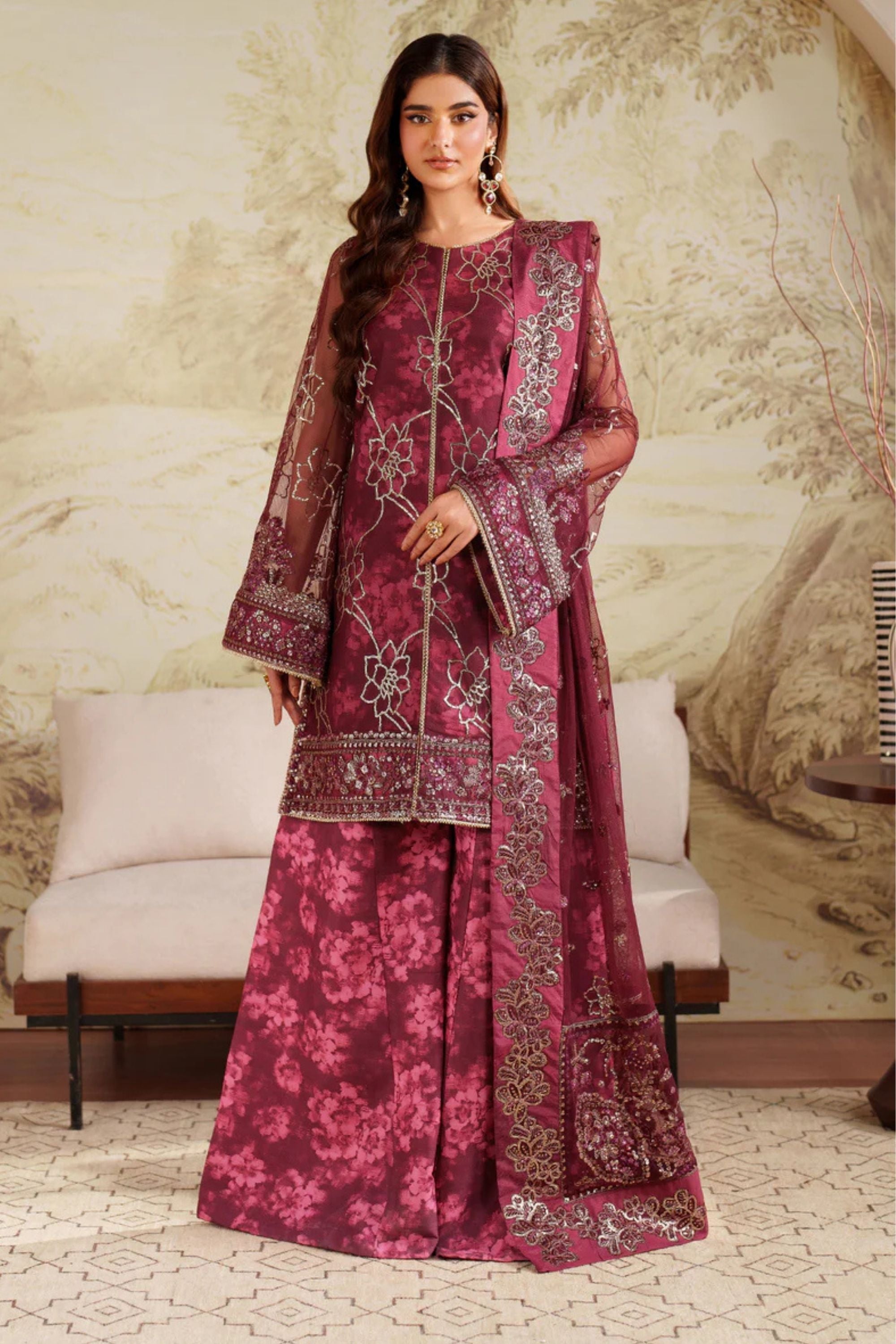 Pakistani Wedding Sharara Suits USA