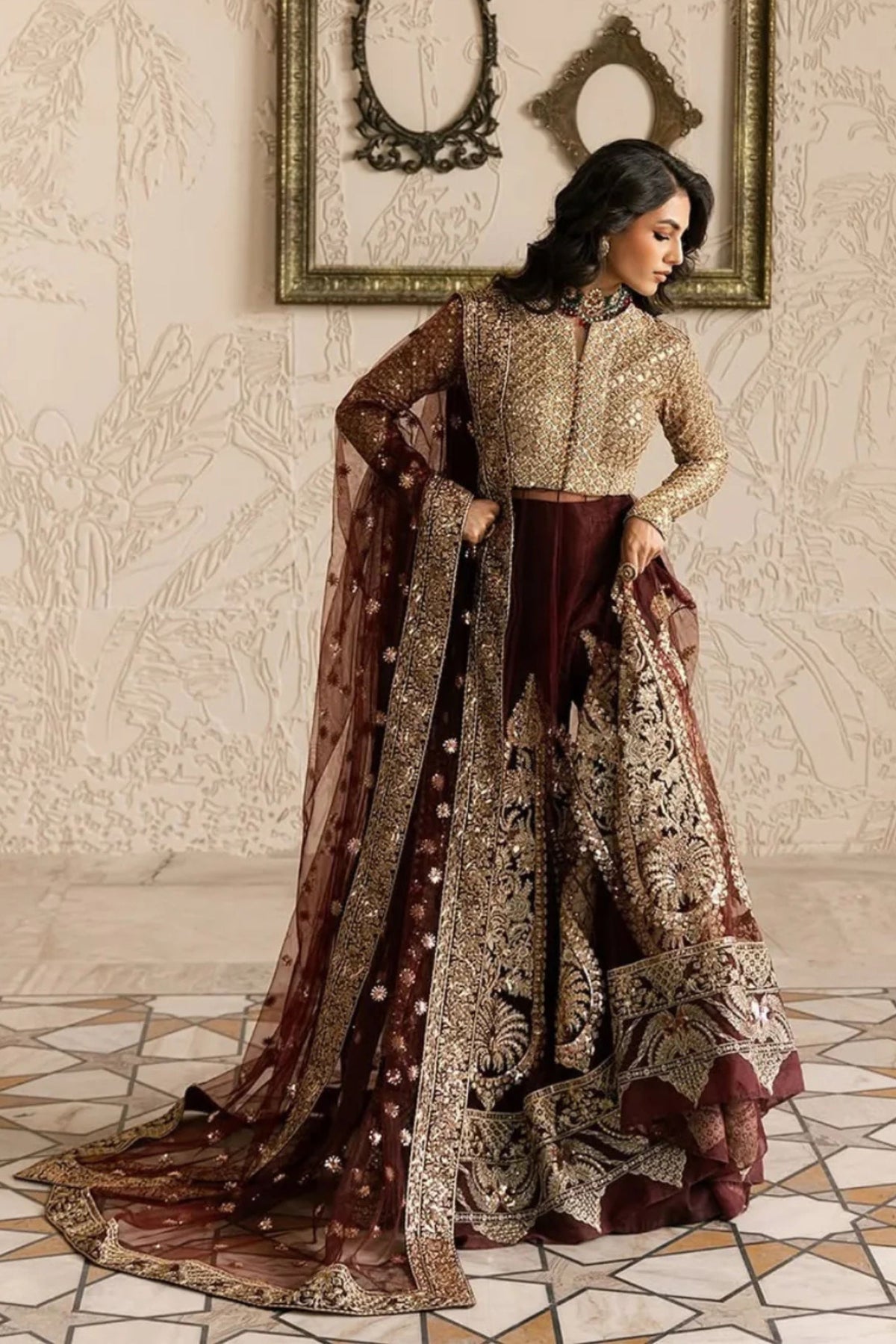 Pakistani Wedding Anarkali Dresses